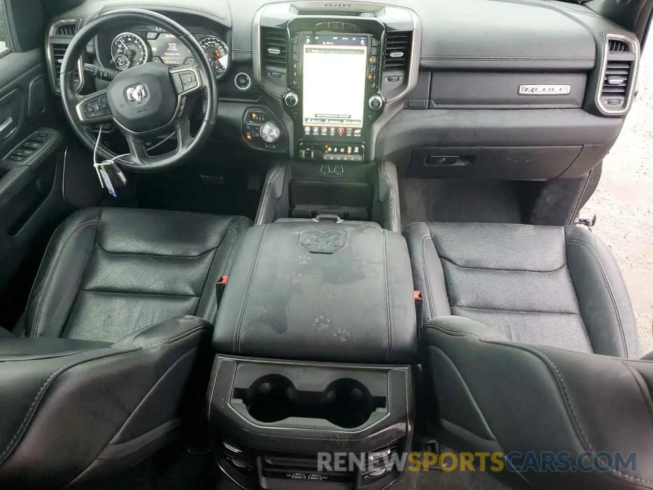 8 fotografías del automóvil dañado 1C6SRFLT1MN594878 RAM 1500 2021