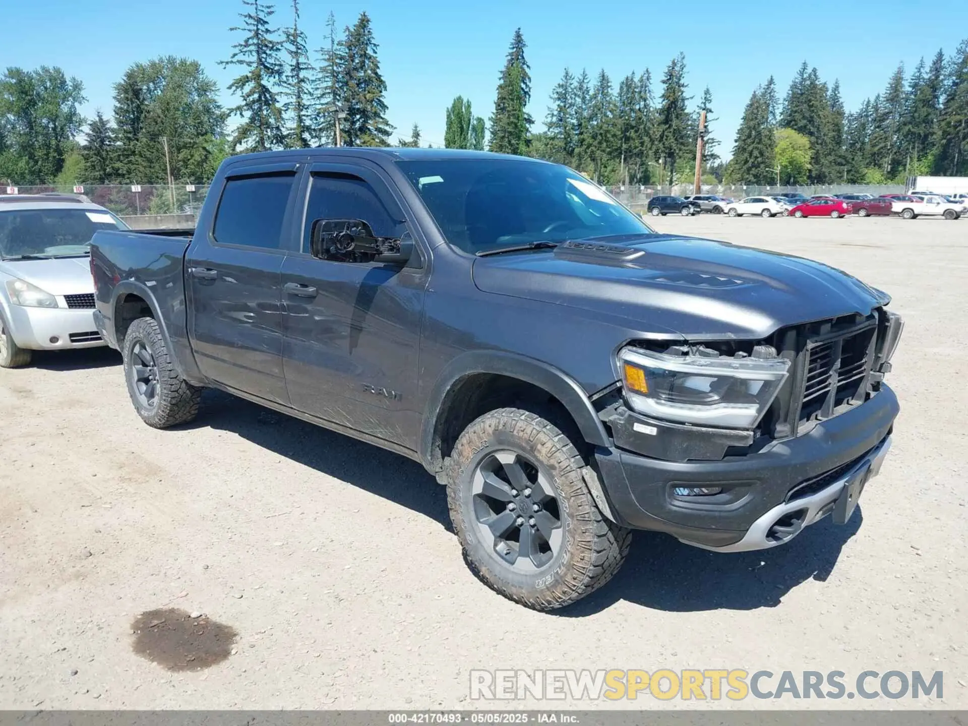 1 fotografías del automóvil dañado 1C6SRFLT4MN508768 RAM 1500 2021