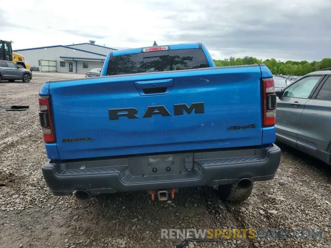 6 fotografías del automóvil dañado 1C6SRFLT9MN603035 RAM 1500 2021