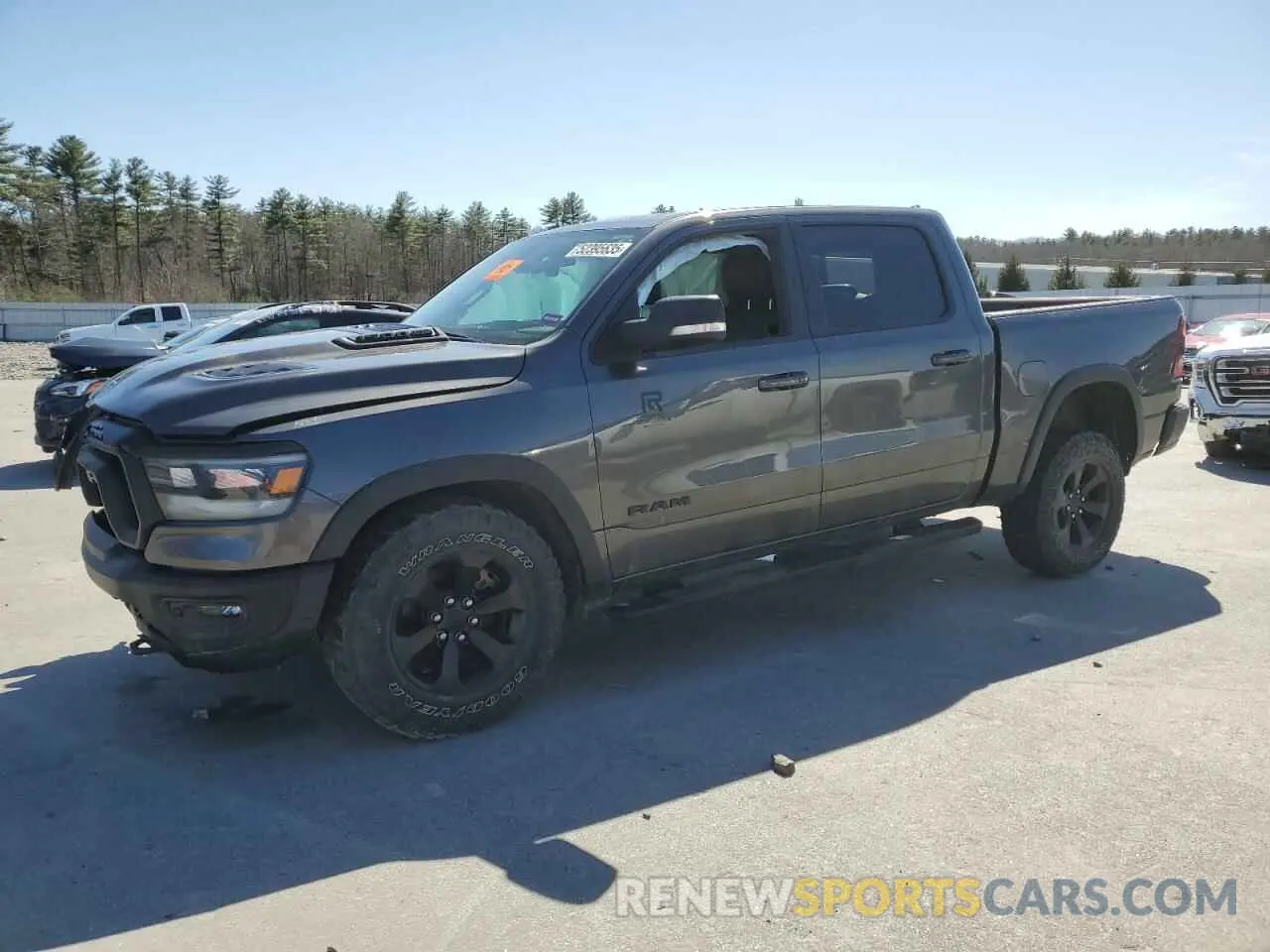 1 fotografías del automóvil dañado 1C6SRFLTXMN646198 RAM 1500 2021