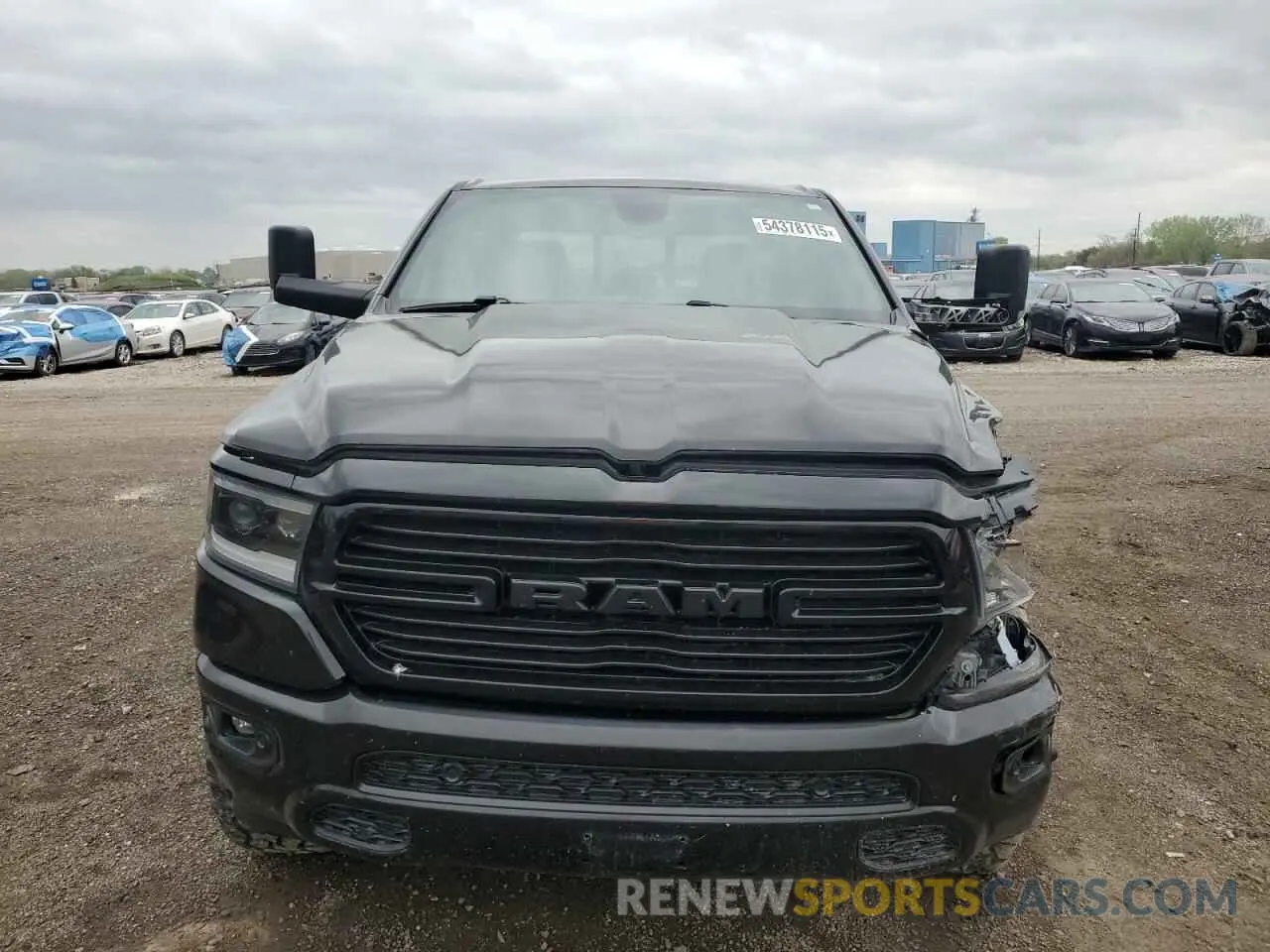 5 fotografías del automóvil dañado 1C6SRFMT1MN774182 RAM 1500 2021