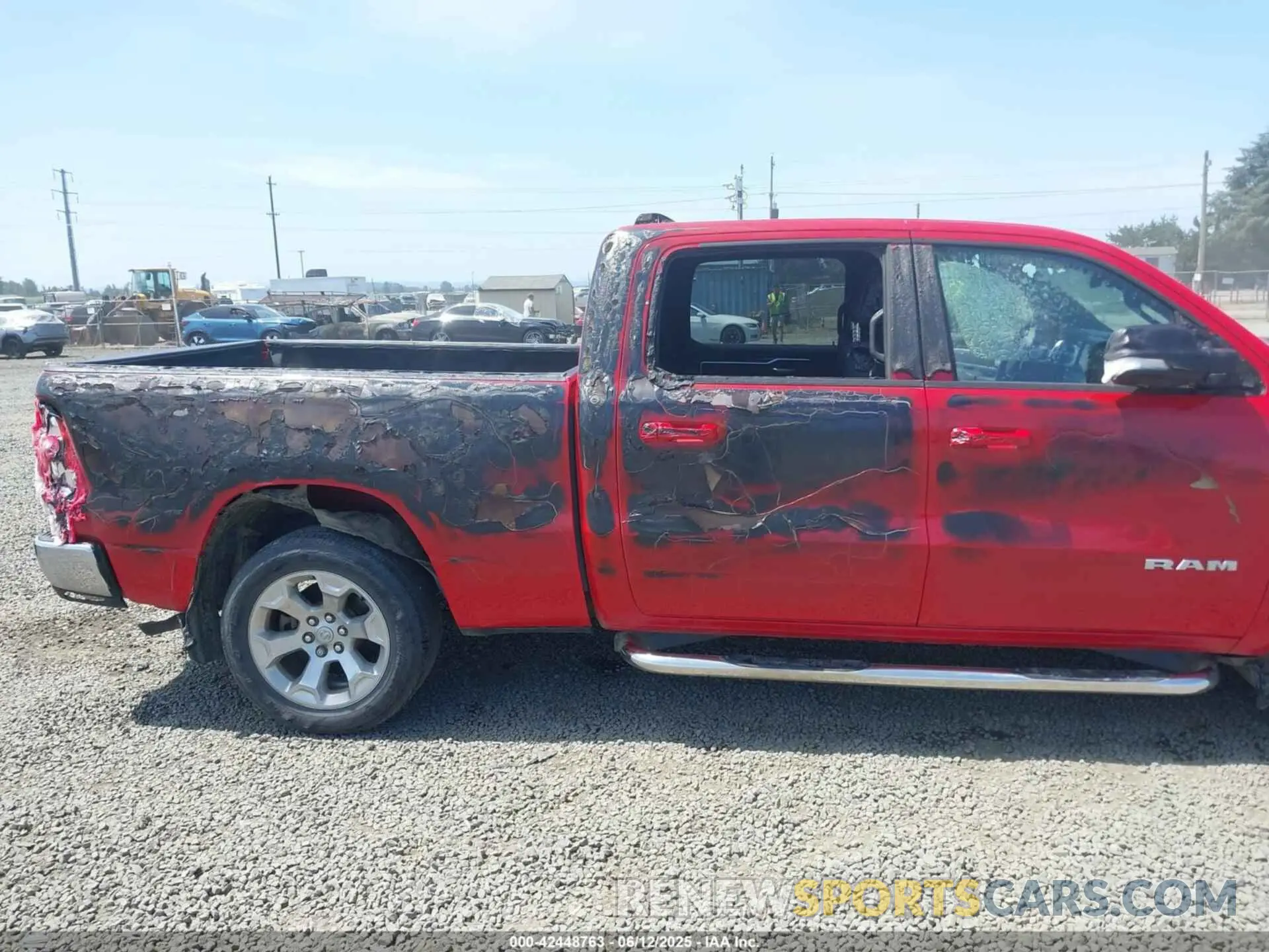6 fotografías del automóvil dañado 1C6SRFMT4MN562473 RAM 1500 2021