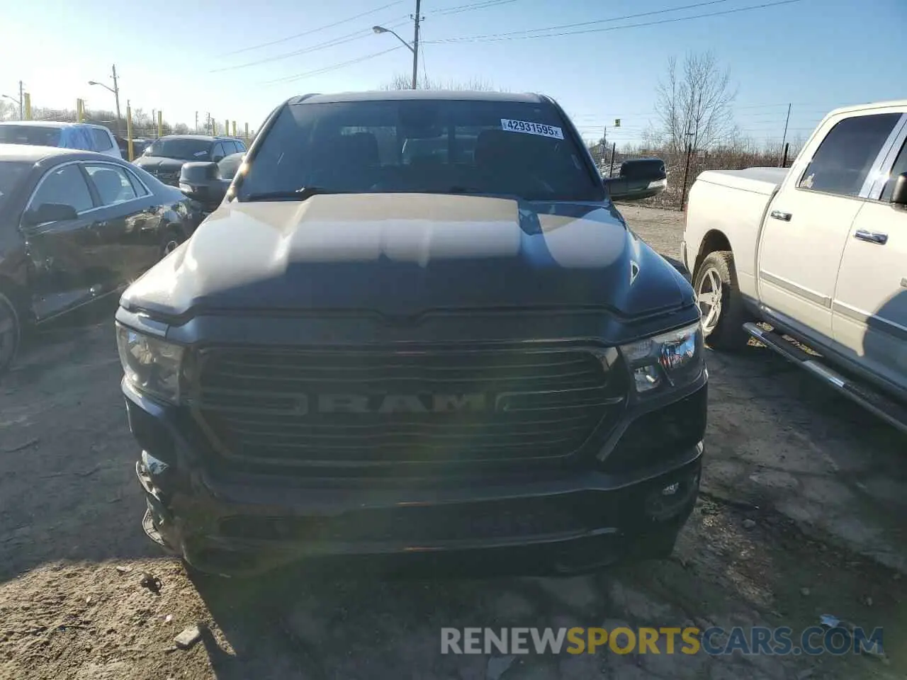 5 fotografías del automóvil dañado 1C6SRFMT6MN554715 RAM 1500 2021