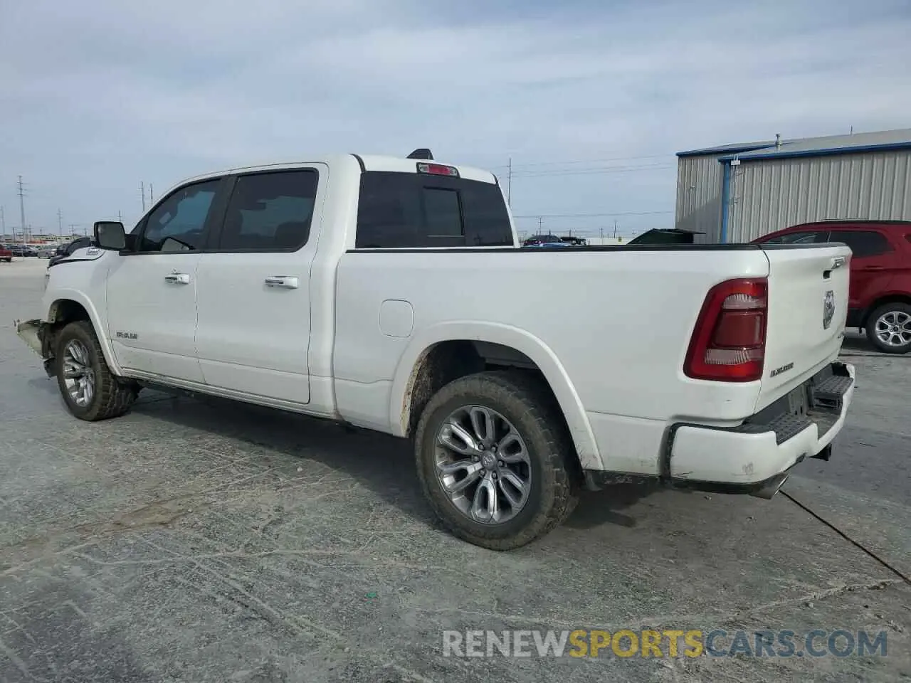 2 fotografías del automóvil dañado 1C6SRFRT4MN831791 RAM 1500 2021