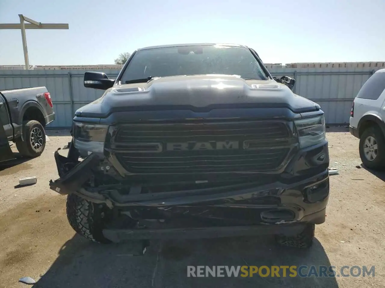5 fotografías del automóvil dañado 1C6SRFRT7MN778438 RAM 1500 2021
