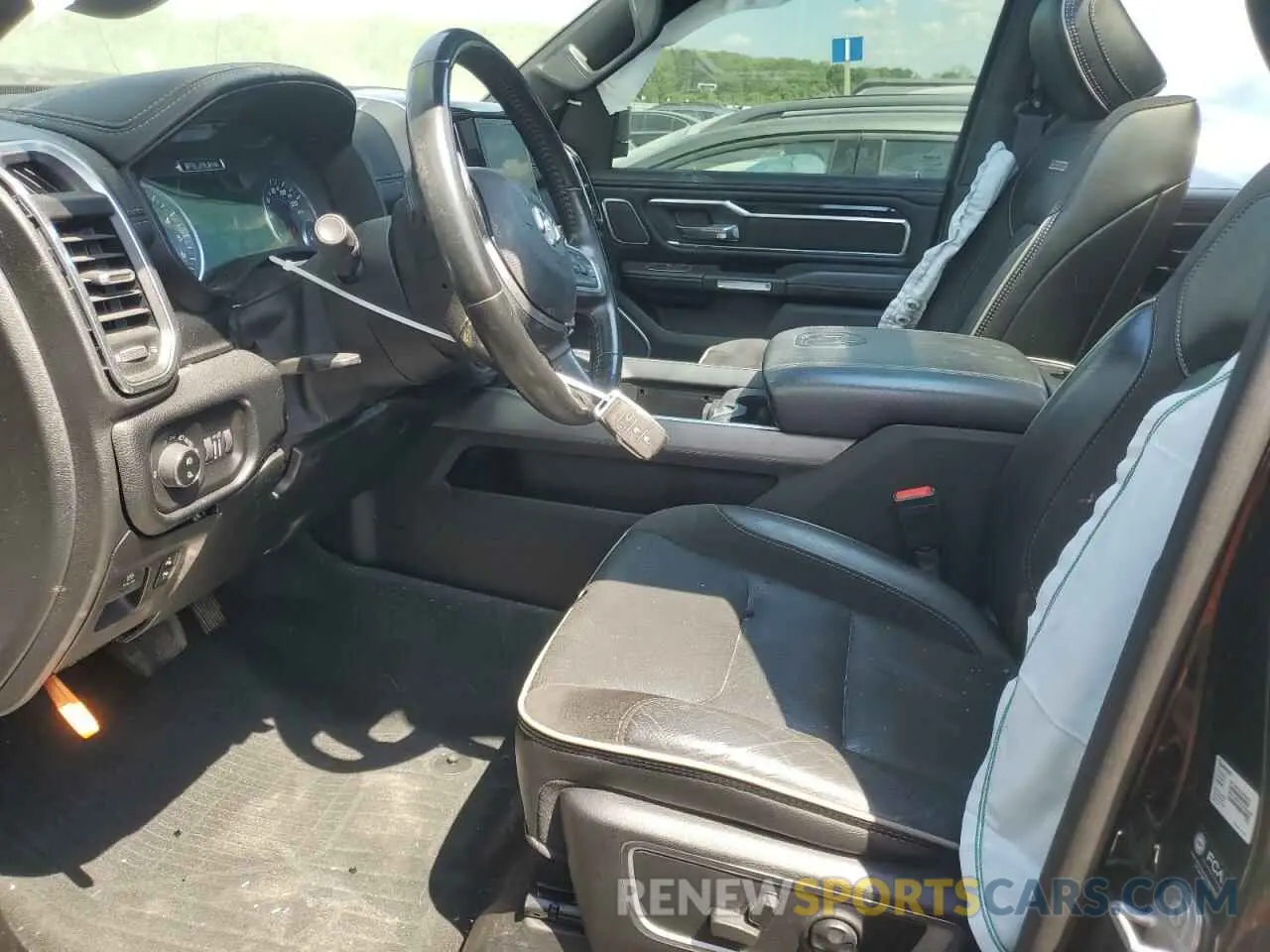 7 fotografías del automóvil dañado 1C6SRFRT7MN778438 RAM 1500 2021