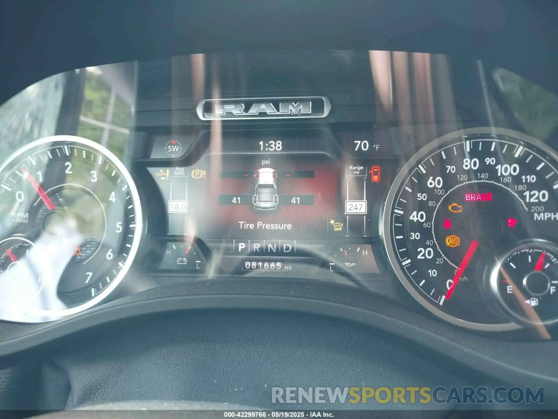 7 fotografías del automóvil dañado 1C6SRFRTXMN682089 RAM 1500 2021