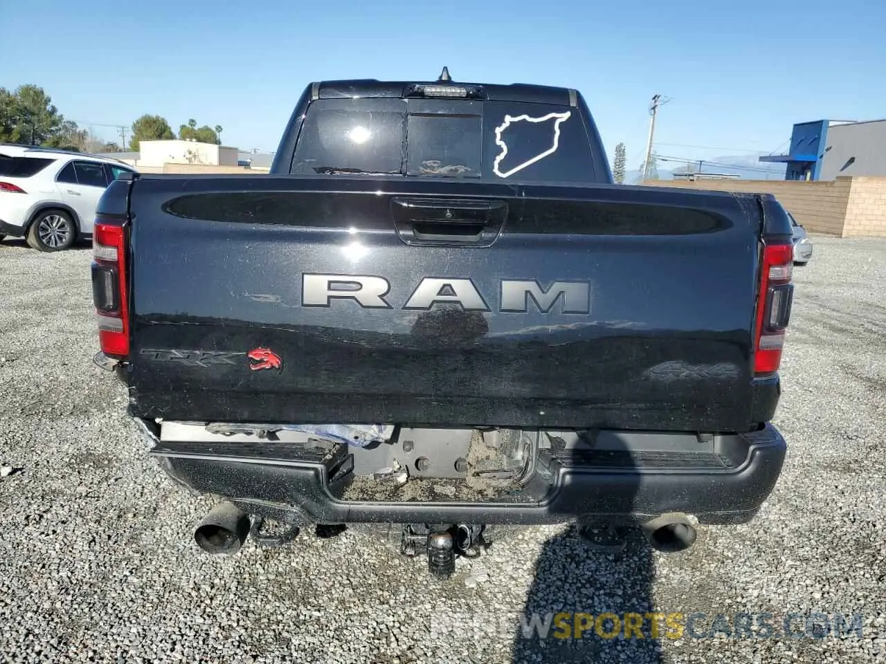 6 fotografías del automóvil dañado 1C6SRFU91MN723933 RAM 1500 2021