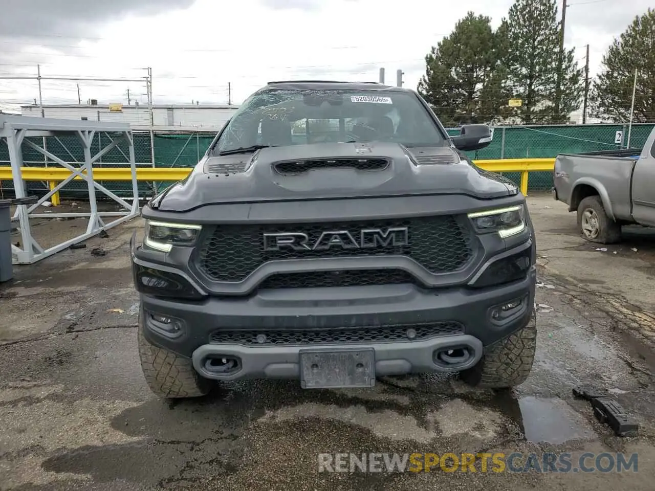 5 fotografías del automóvil dañado 1C6SRFU93MN719060 RAM 1500 2021