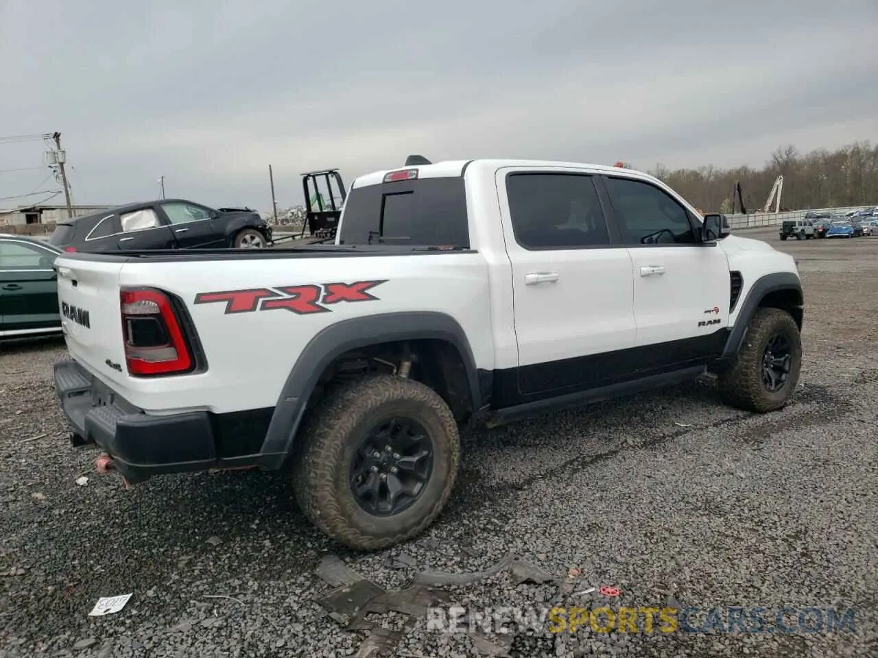 3 fotografías del automóvil dañado 1C6SRFU98MN764513 RAM 1500 2021
