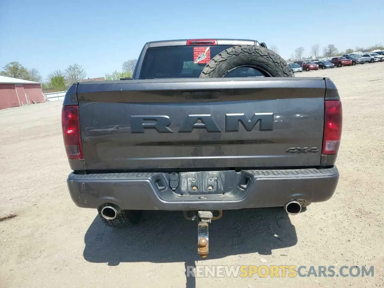 6 fotografías del automóvil dañado 3C6RR7KT5MG615049 RAM 1500 2021
