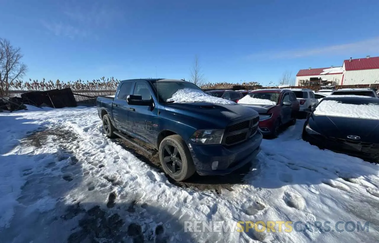 1 fotografías del automóvil dañado 3C6RR7KT9MG527394 RAM 1500 2021