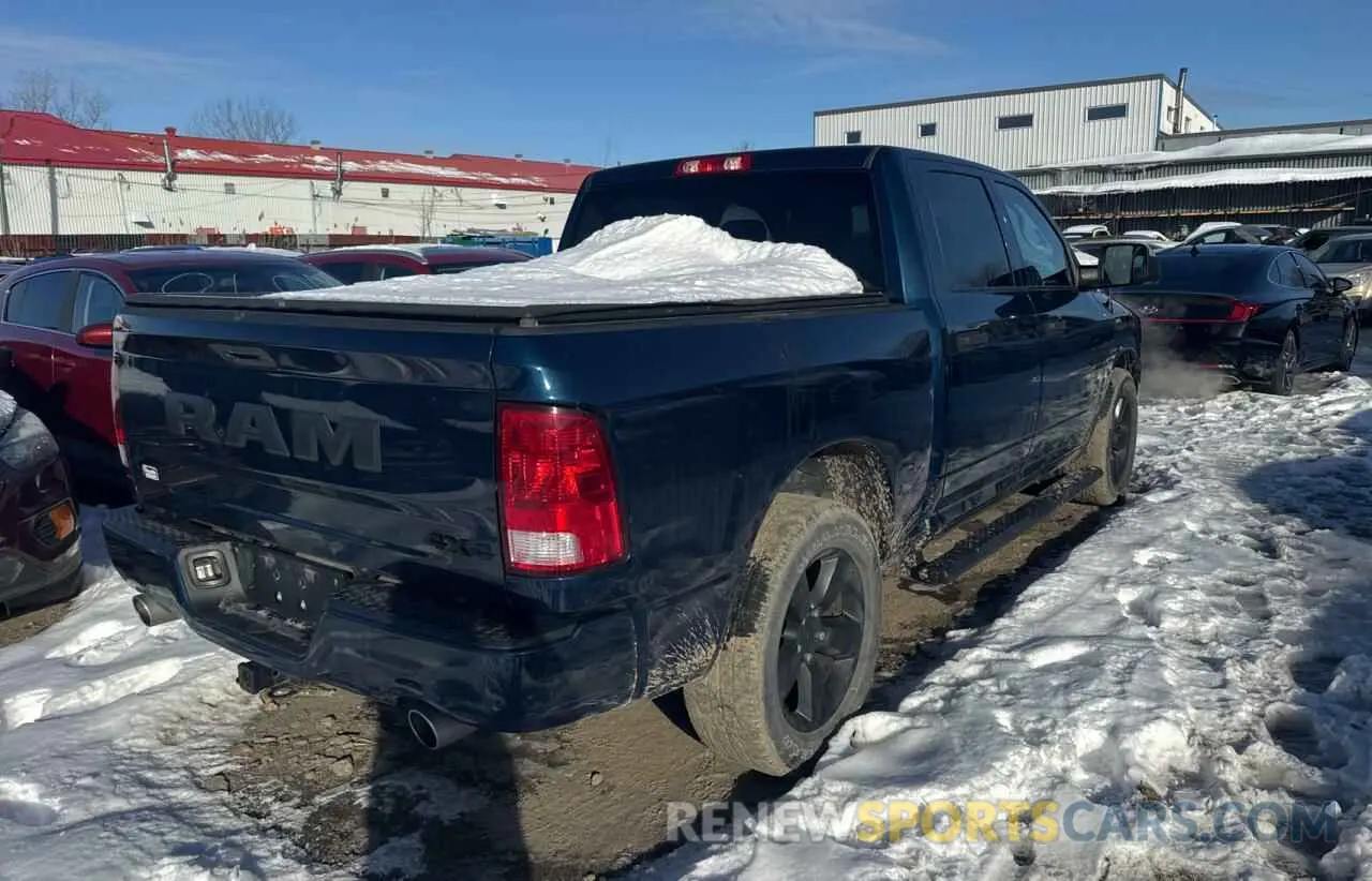 4 fotografías del automóvil dañado 3C6RR7KT9MG527394 RAM 1500 2021