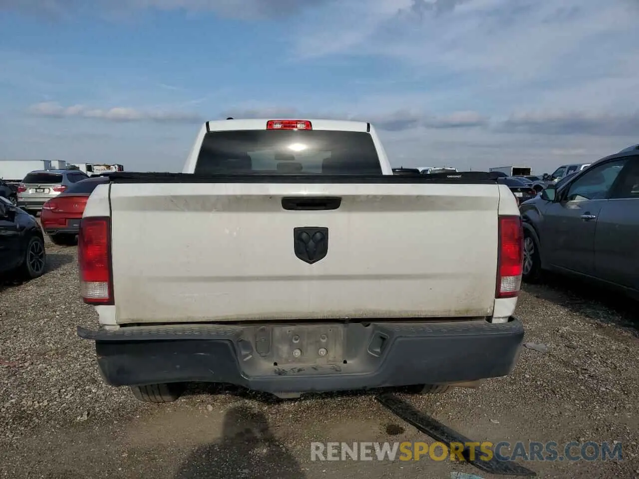 6 fotografías del automóvil dañado 1C6RR6FG9NS229736 RAM 1500 2022