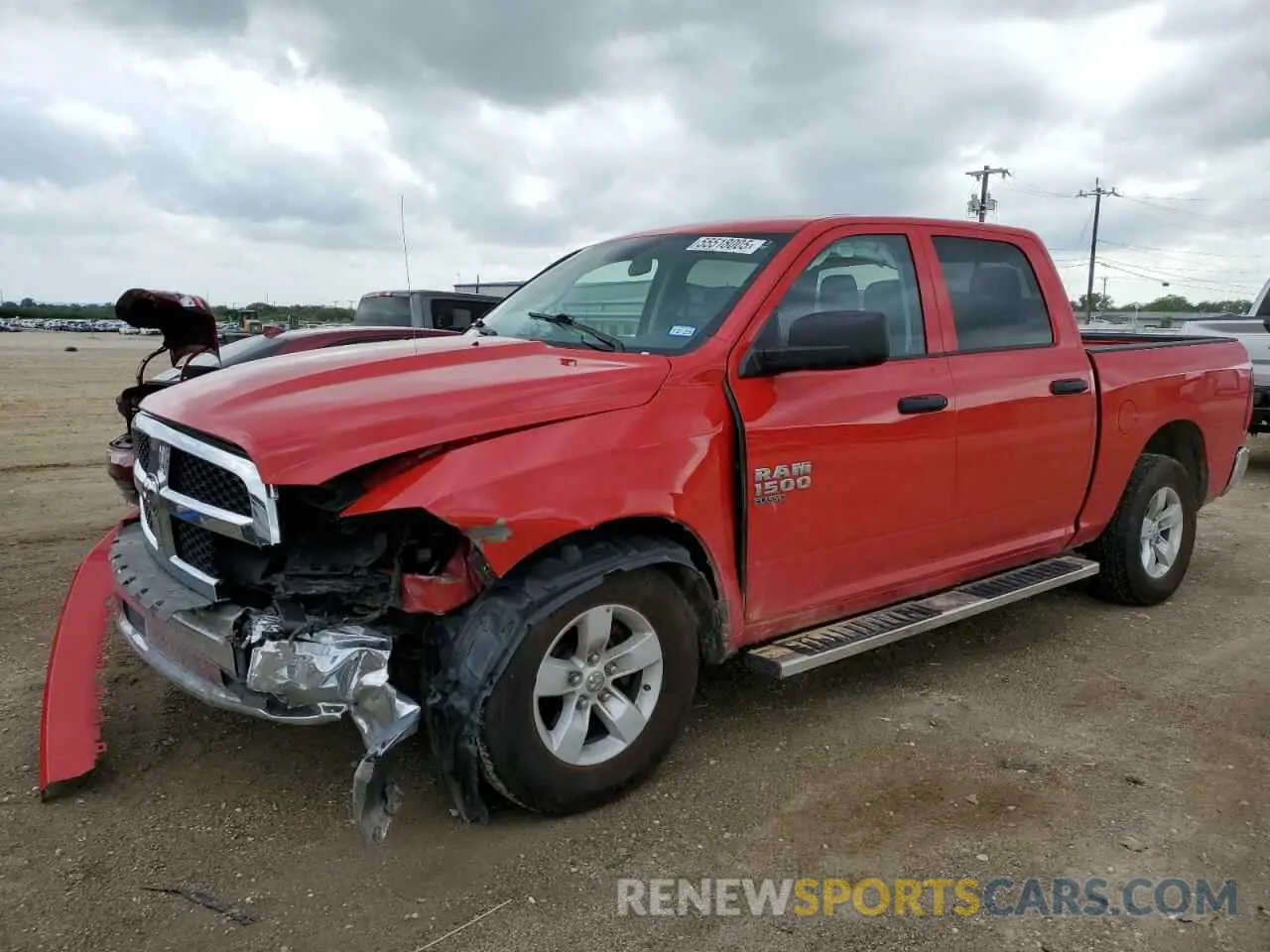 1 fotografías del automóvil dañado 1C6RR6LG3NS198097 RAM 1500 2022