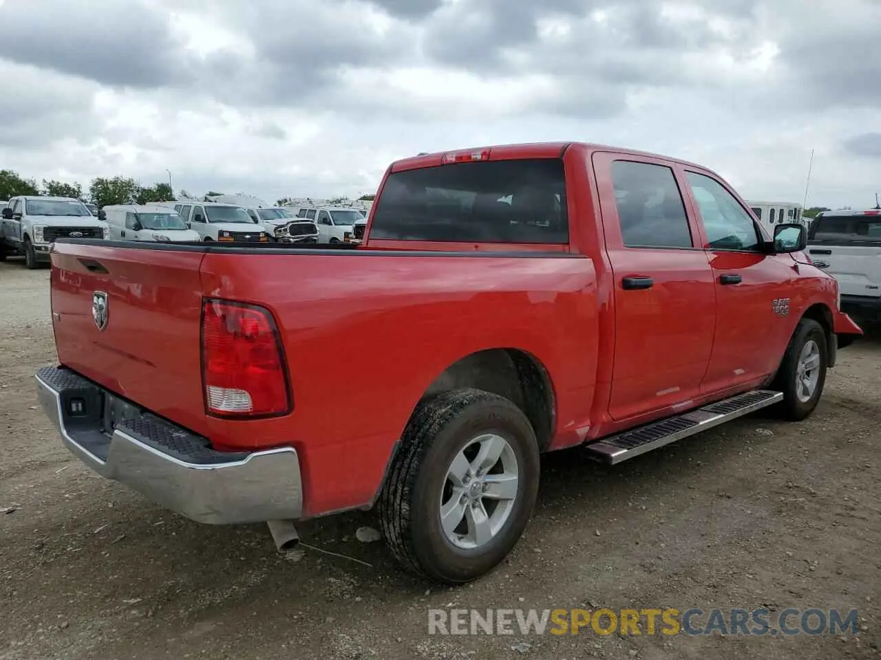 3 fotografías del automóvil dañado 1C6RR6LG3NS198097 RAM 1500 2022