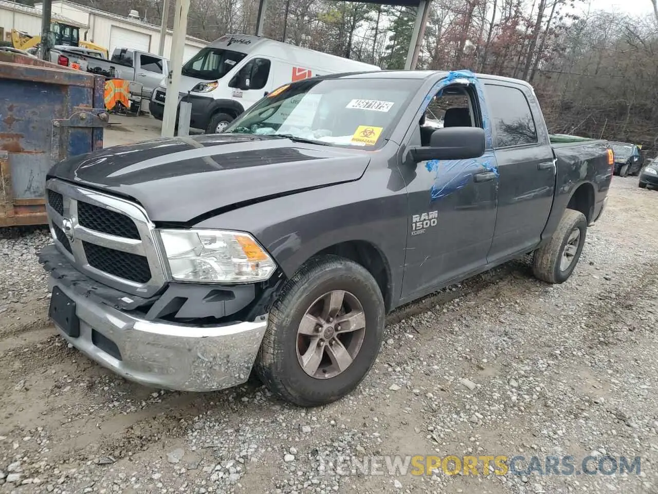1 fotografías del automóvil dañado 1C6RR6LG7NS169721 RAM 1500 2022
