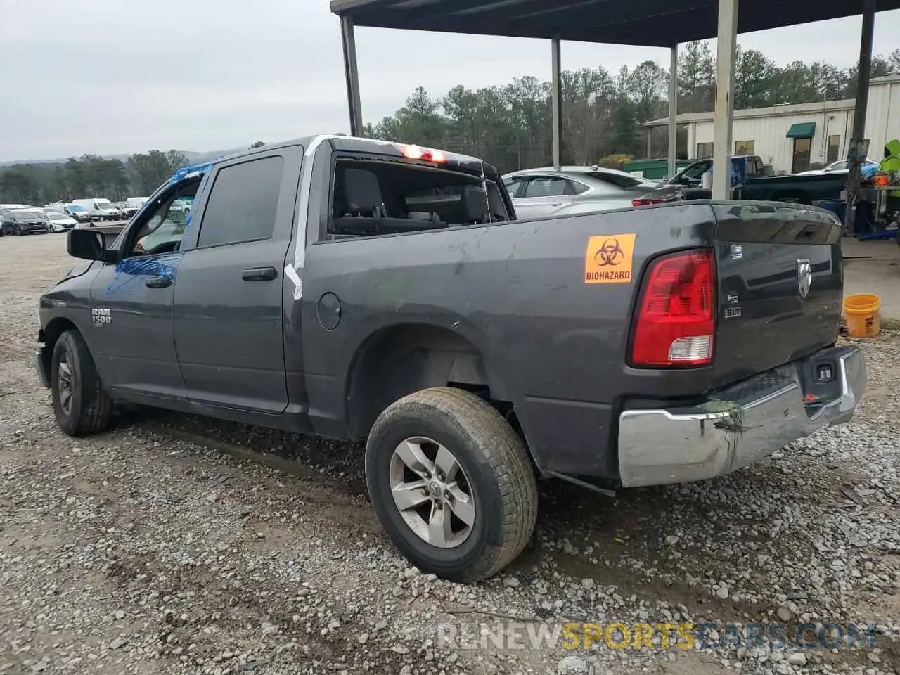 2 fotografías del automóvil dañado 1C6RR6LG7NS169721 RAM 1500 2022
