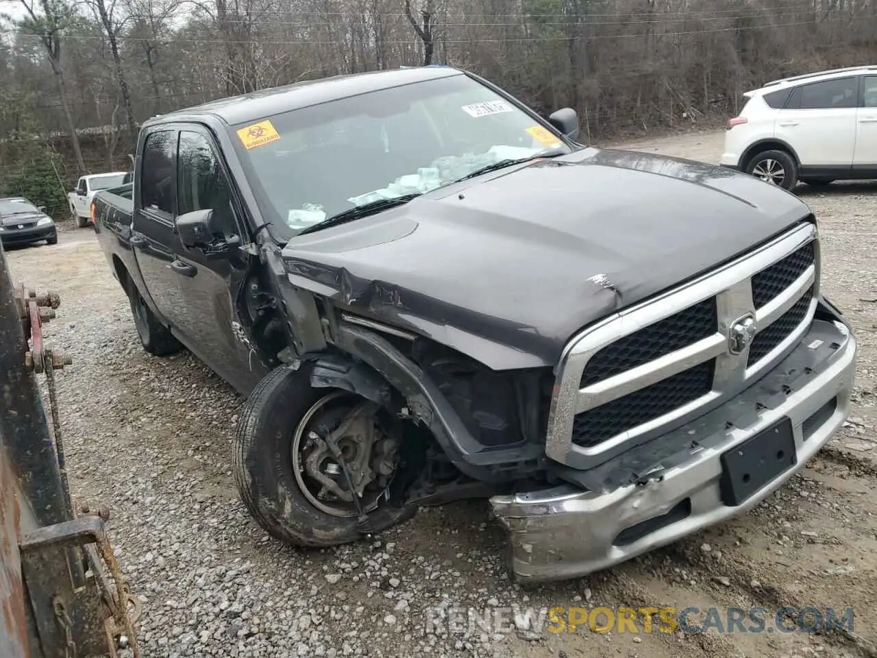 4 fotografías del automóvil dañado 1C6RR6LG7NS169721 RAM 1500 2022