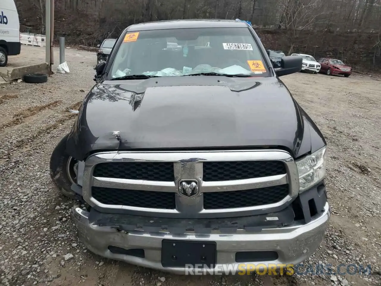5 fotografías del automóvil dañado 1C6RR6LG7NS169721 RAM 1500 2022