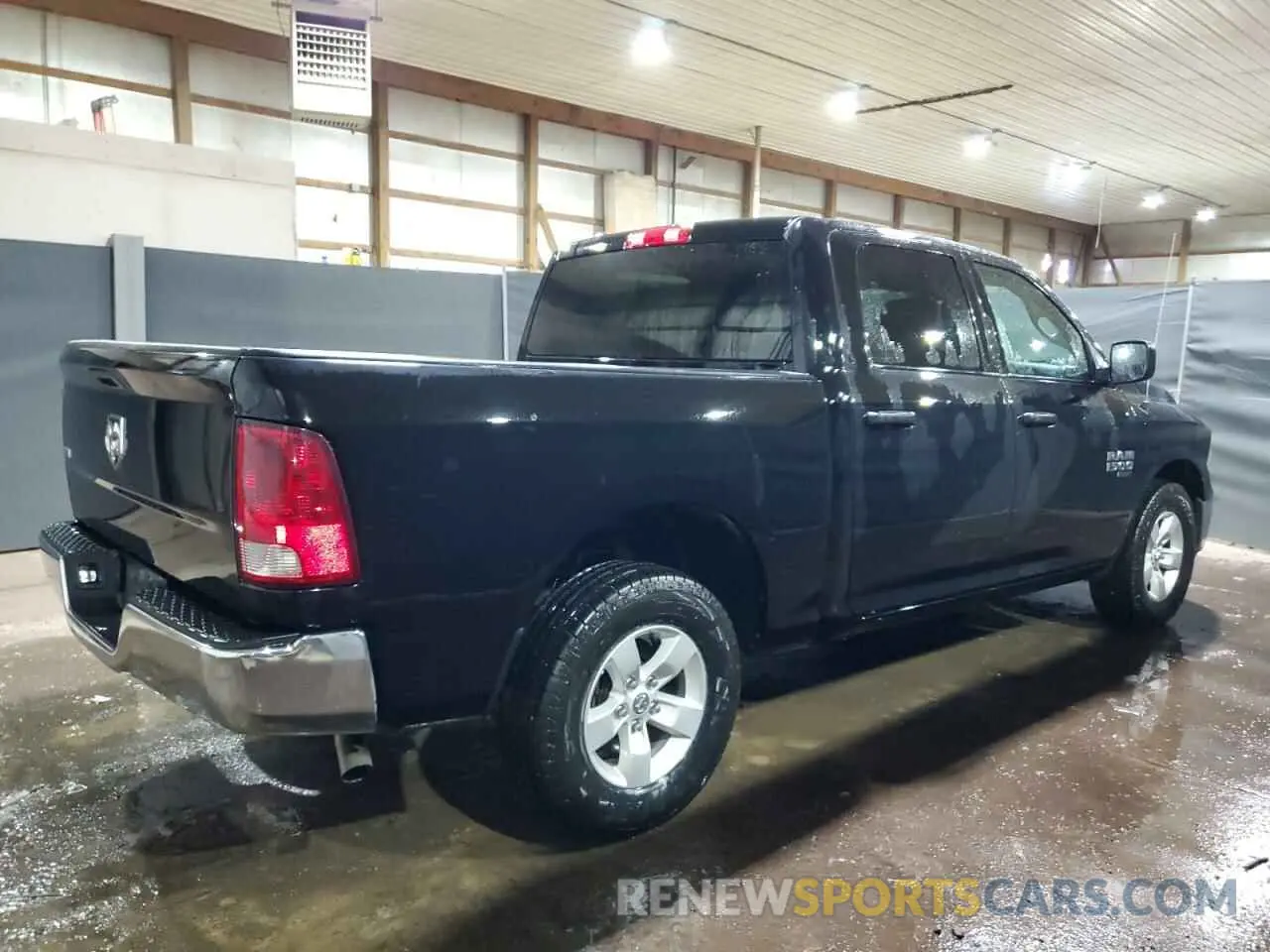 3 fotografías del automóvil dañado 1C6RR6LGXNS185573 RAM 1500 2022