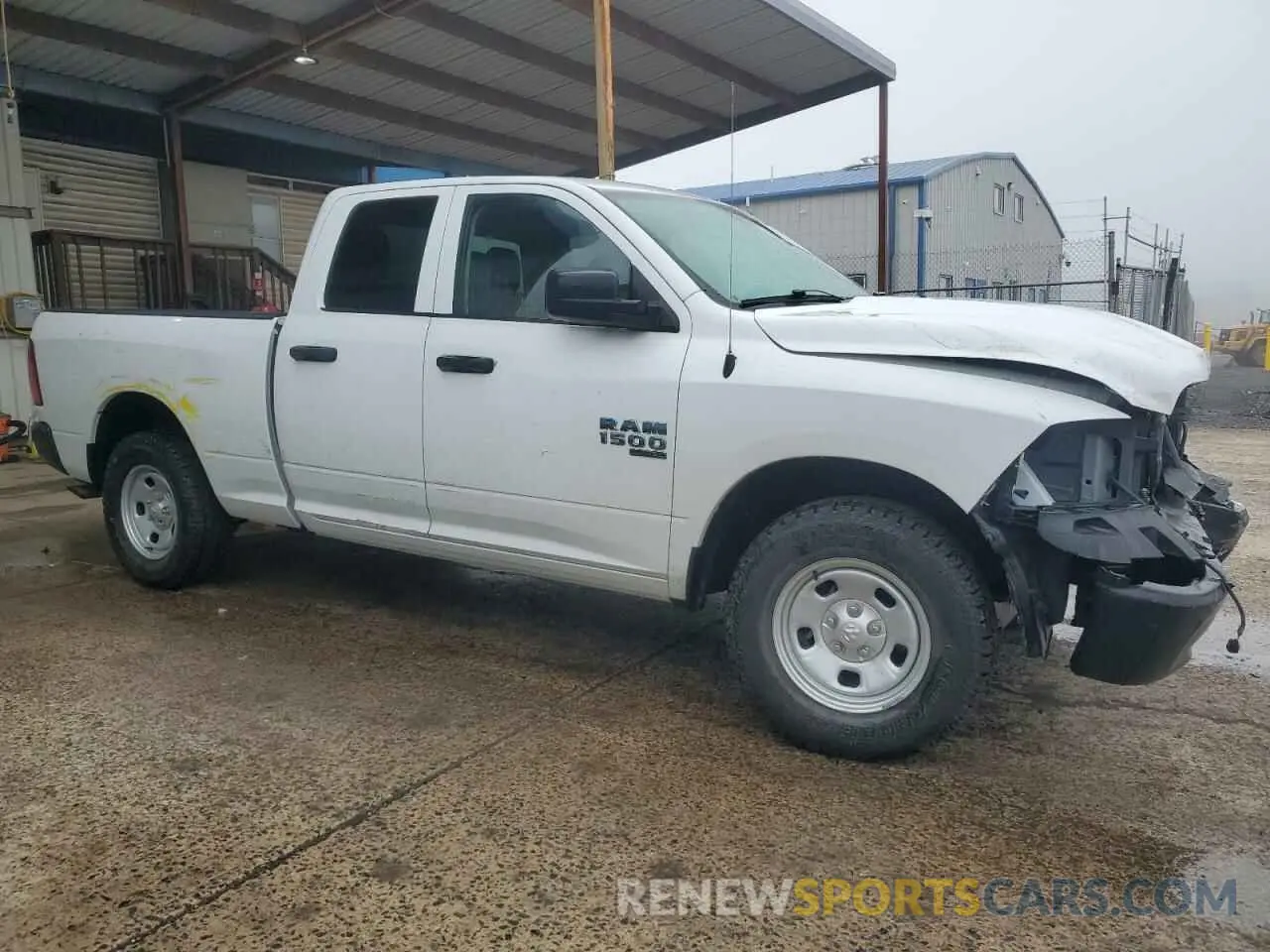 4 fotografías del automóvil dañado 1C6RR7FG9NS215678 RAM 1500 2022