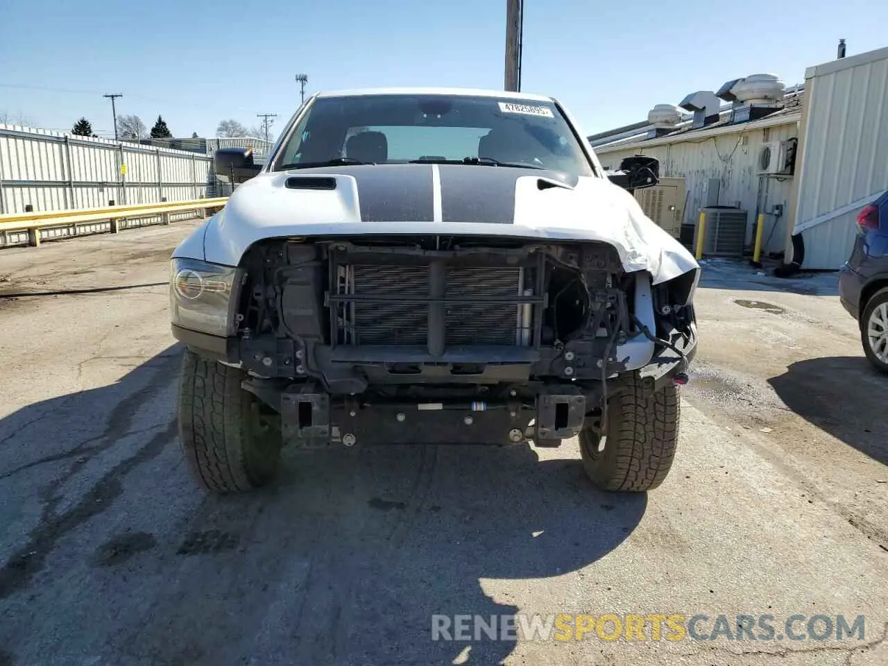 5 fotografías del automóvil dañado 1C6RR7GG1NS122930 RAM 1500 2022