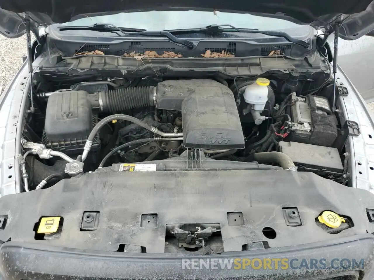 11 fotografías del automóvil dañado 1C6RR7GG1NS250102 RAM 1500 2022