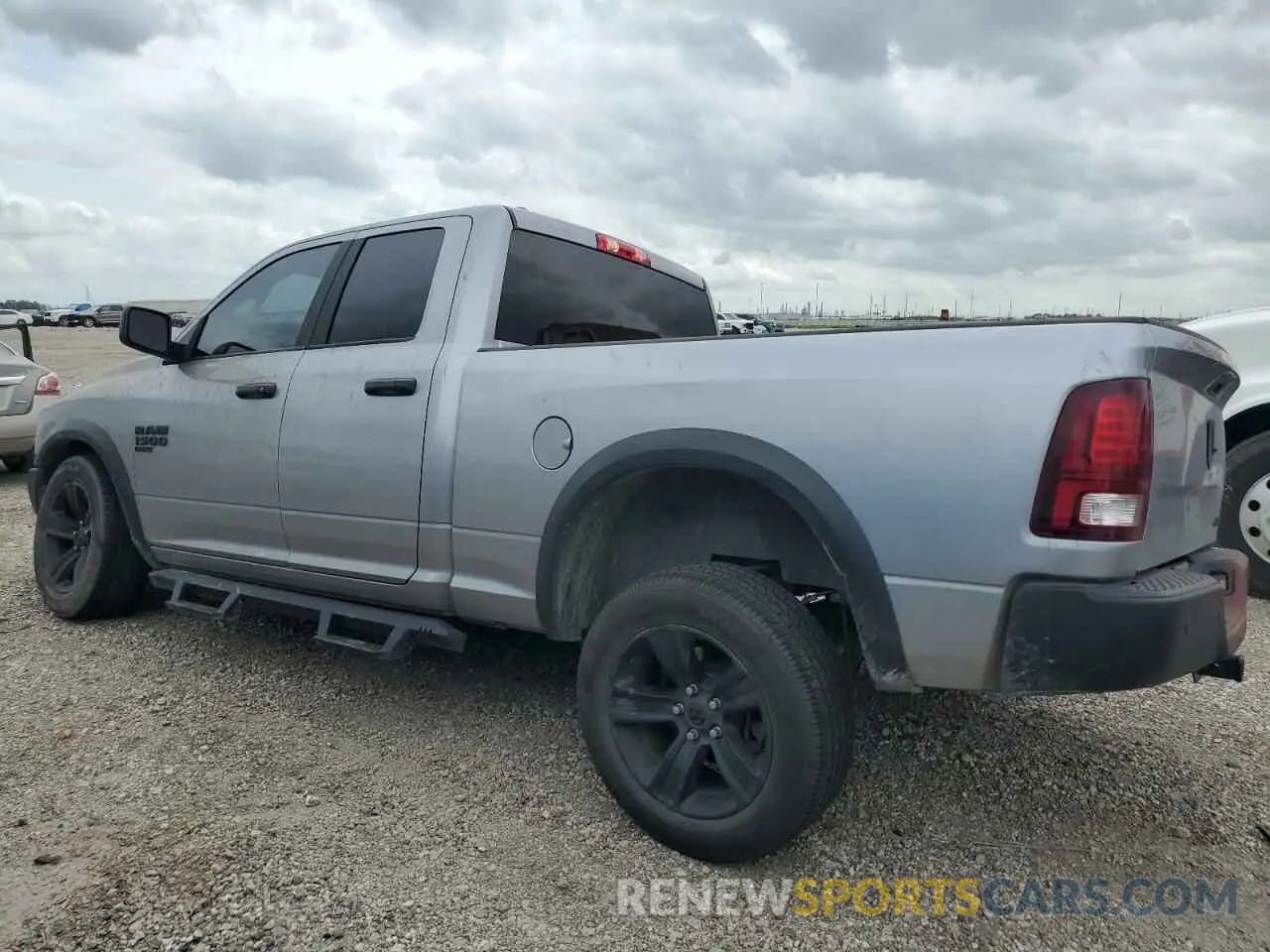 2 fotografías del automóvil dañado 1C6RR7GG1NS250102 RAM 1500 2022