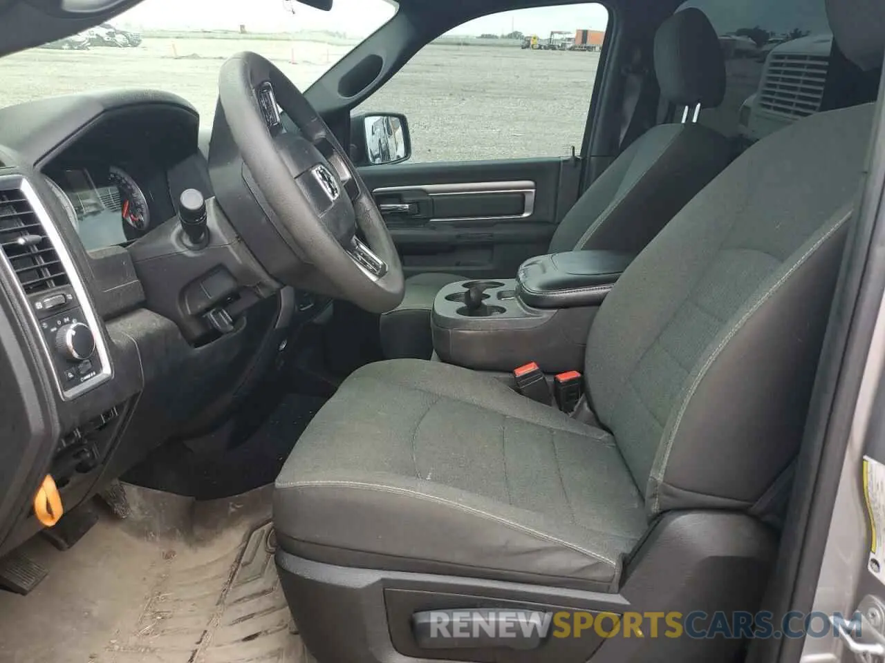 7 fotografías del automóvil dañado 1C6RR7GG1NS250102 RAM 1500 2022