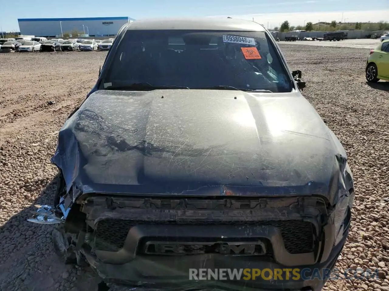 5 fotografías del automóvil dañado 1C6RR7GG2NS165866 RAM 1500 2022