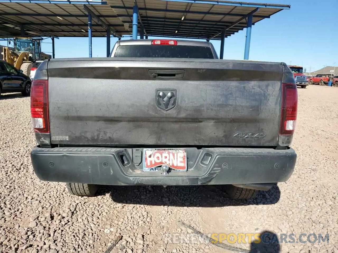 6 fotografías del automóvil dañado 1C6RR7GG2NS165866 RAM 1500 2022