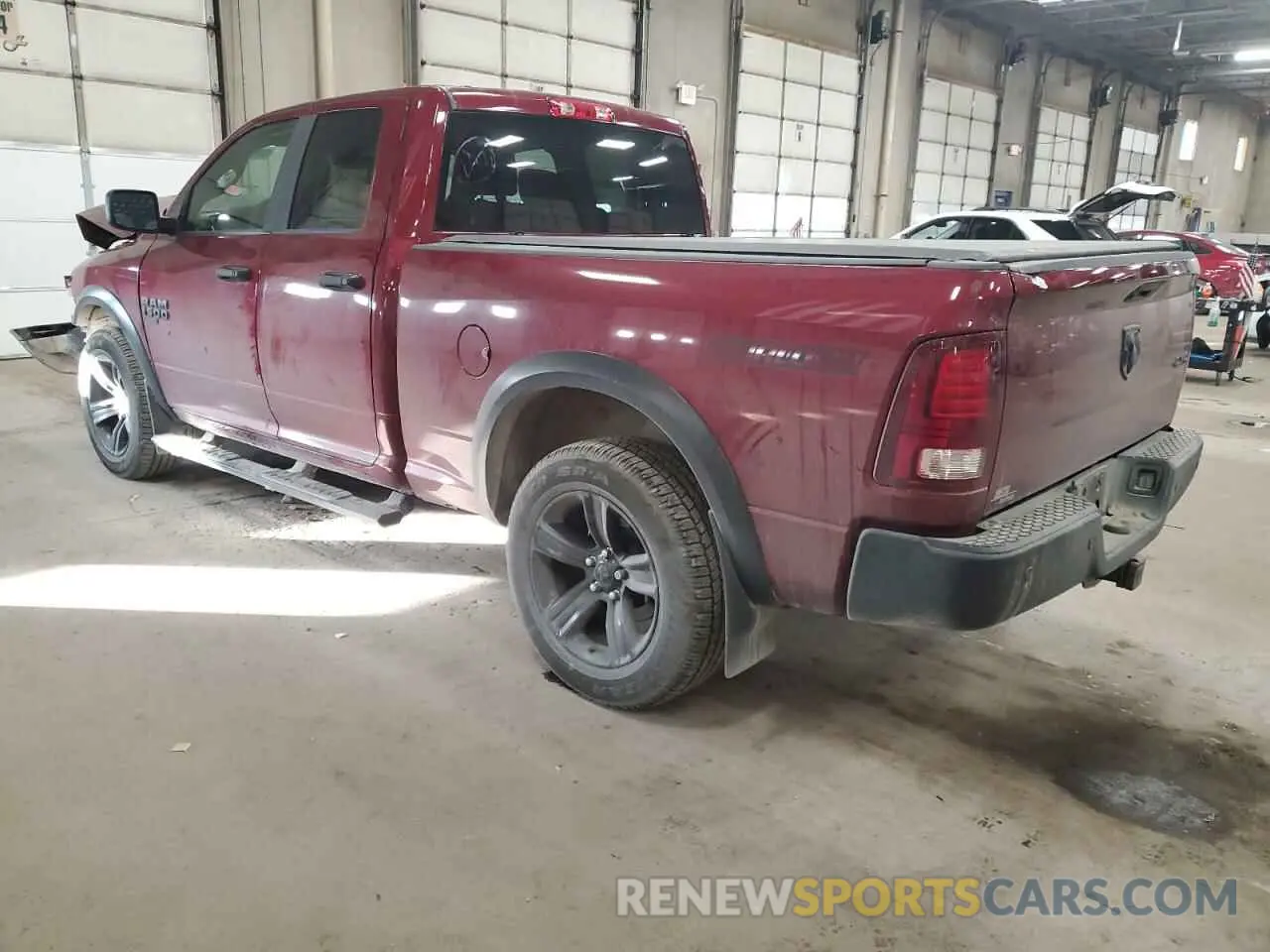 2 fotografías del automóvil dañado 1C6RR7GG9NS151804 RAM 1500 2022