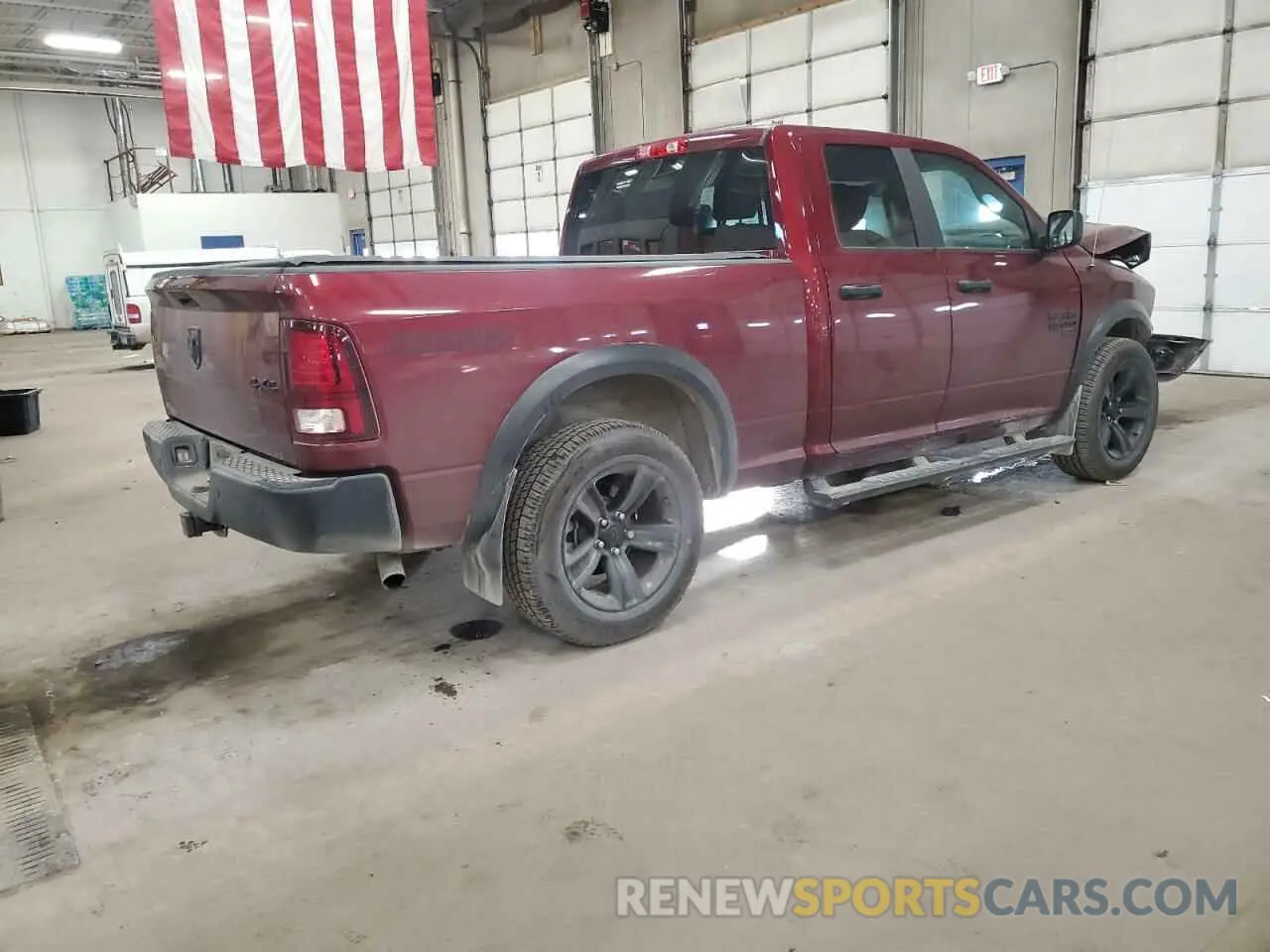 3 fotografías del automóvil dañado 1C6RR7GG9NS151804 RAM 1500 2022