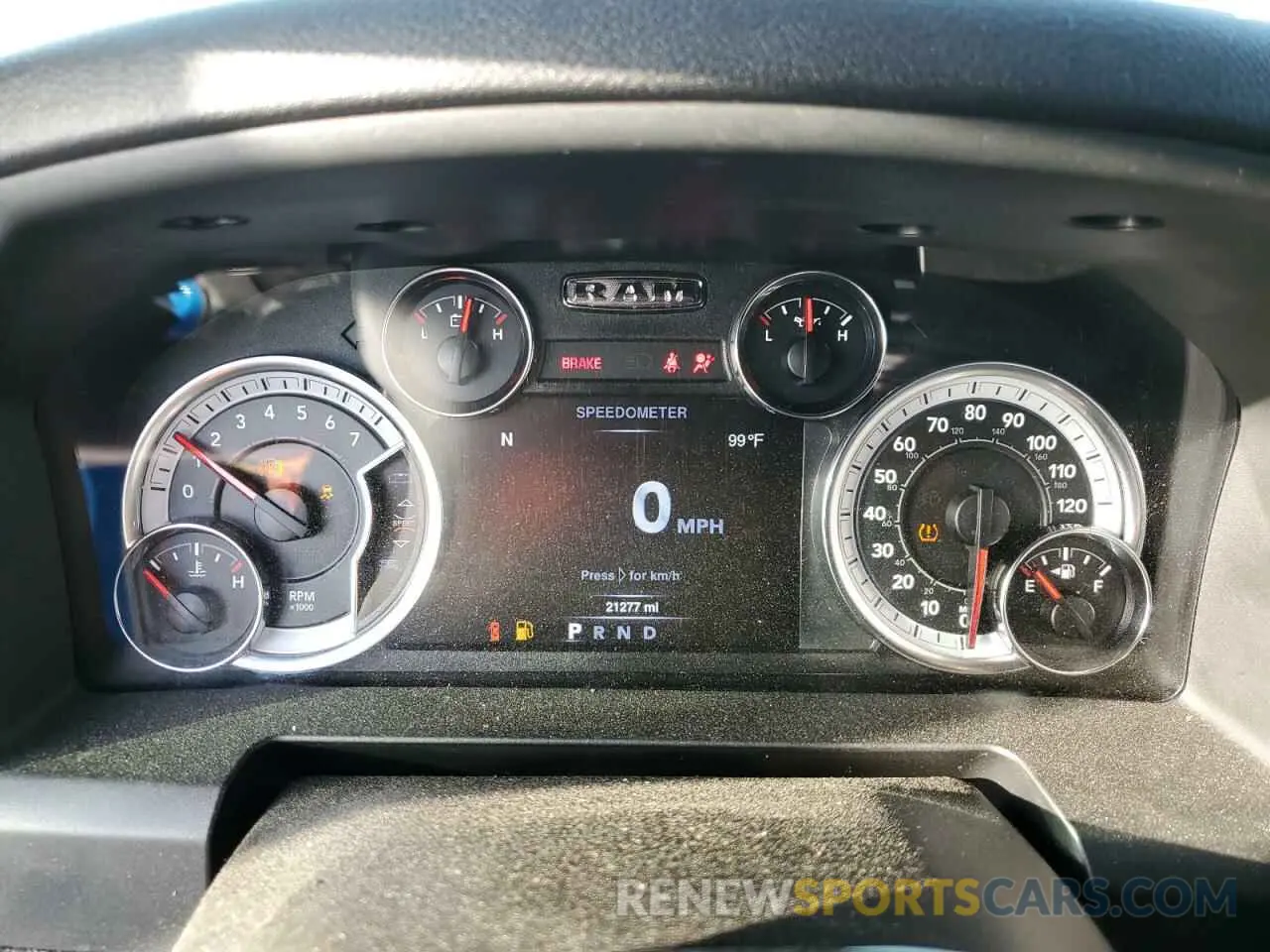 9 fotografías del automóvil dañado 1C6RR7GGXNS175559 RAM 1500 2022