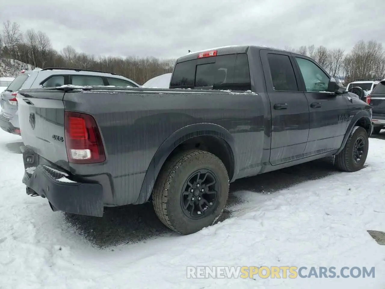 3 fotografías del automóvil dañado 1C6RR7GTXNS229567 RAM 1500 2022
