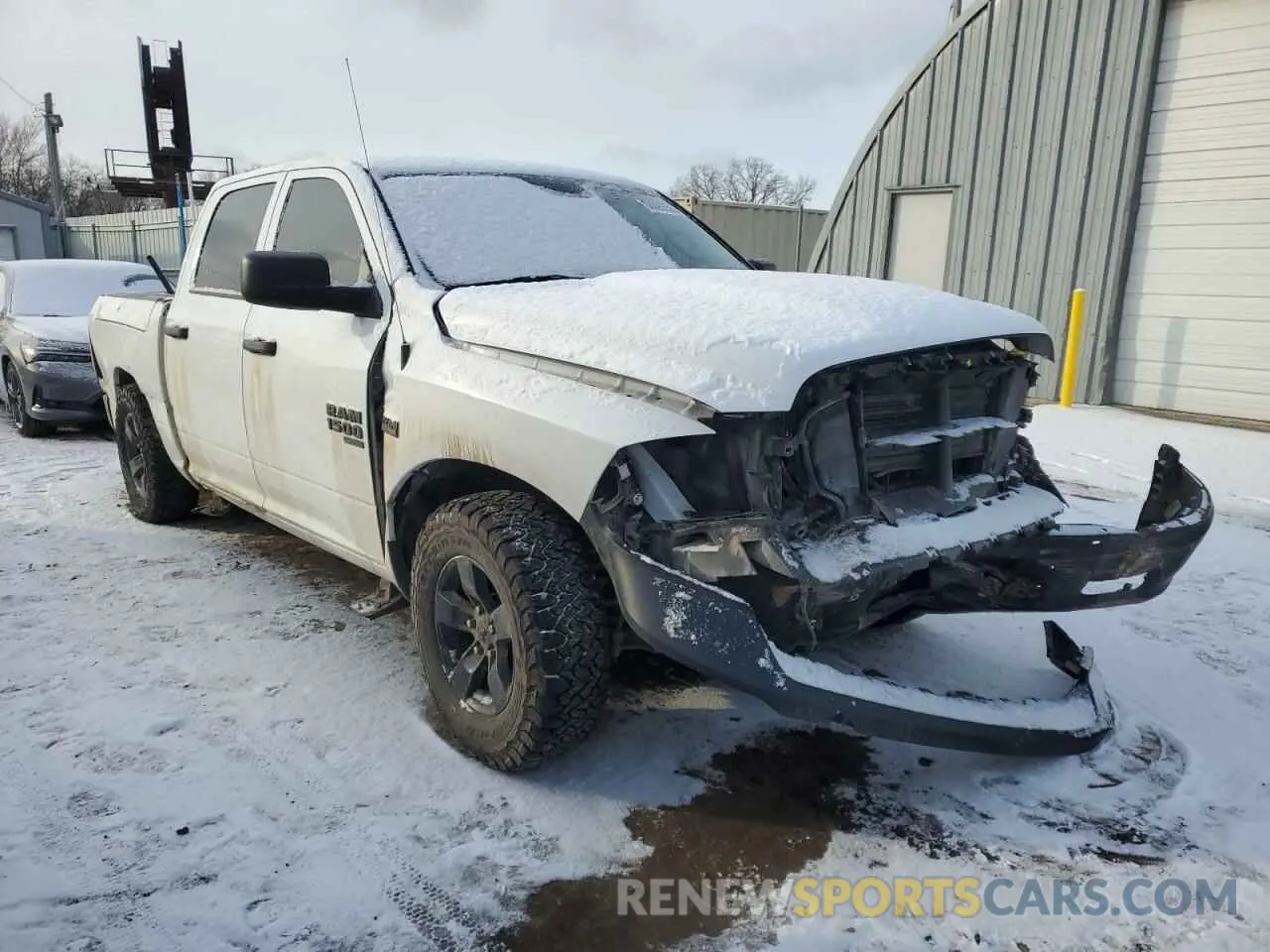 4 fotografías del automóvil dañado 1C6RR7KT0NS195131 RAM 1500 2022