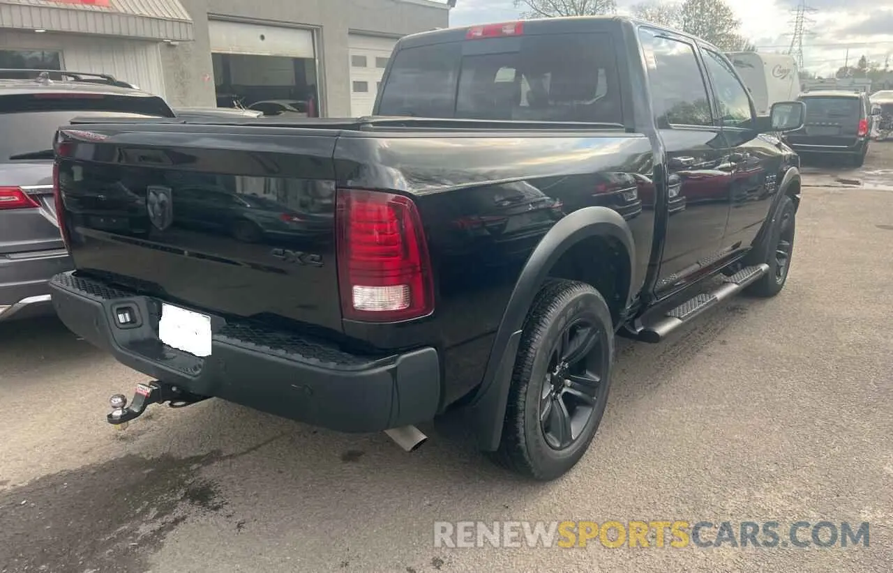 4 fotografías del automóvil dañado 1C6RR7LG2NS199442 RAM 1500 2022
