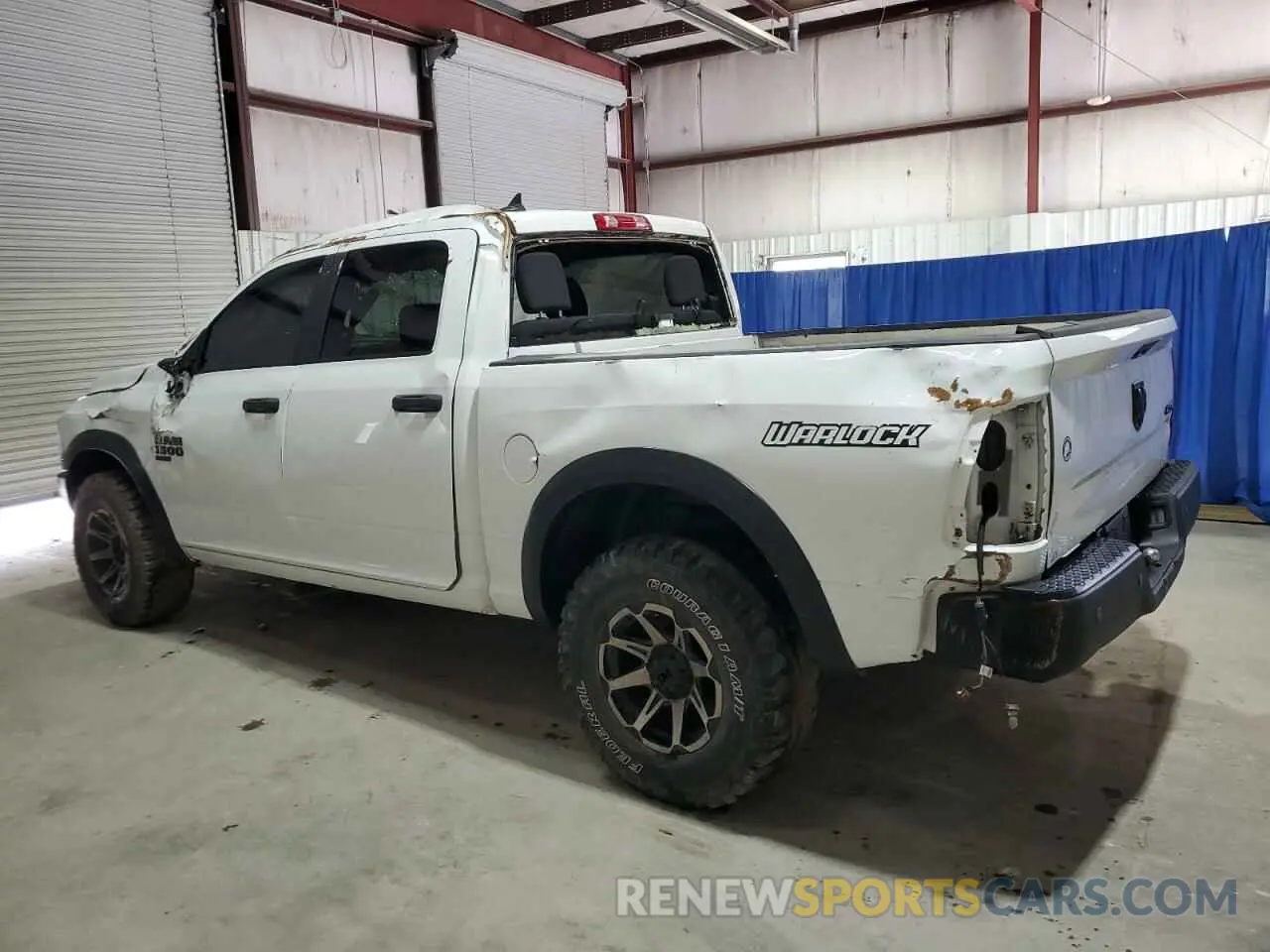 2 fotografías del automóvil dañado 1C6RR7LG3NS219729 RAM 1500 2022