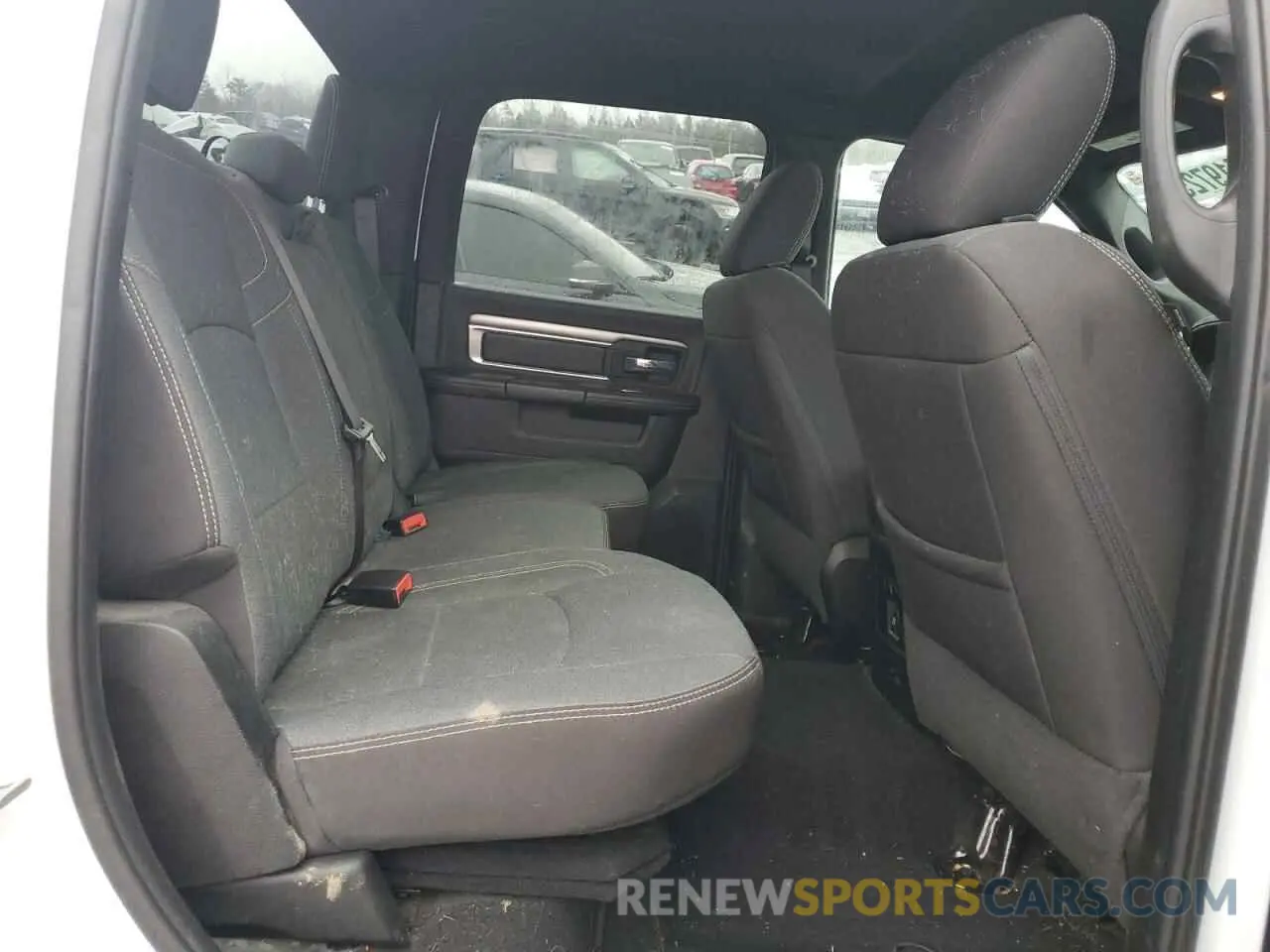 10 fotografías del automóvil dañado 1C6RR7LT0NS250126 RAM 1500 2022