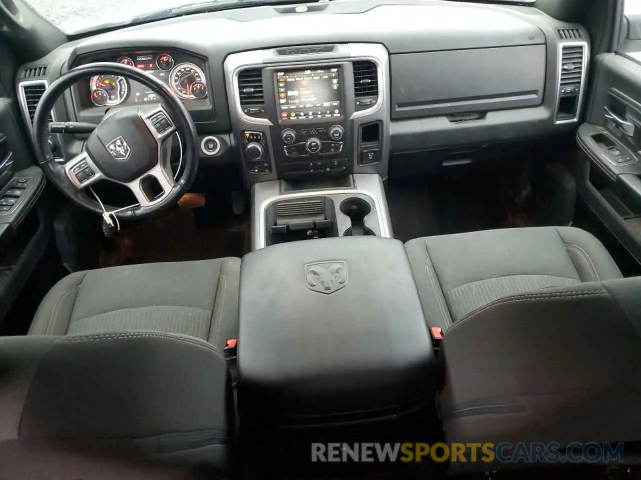8 fotografías del automóvil dañado 1C6RR7LT0NS250126 RAM 1500 2022