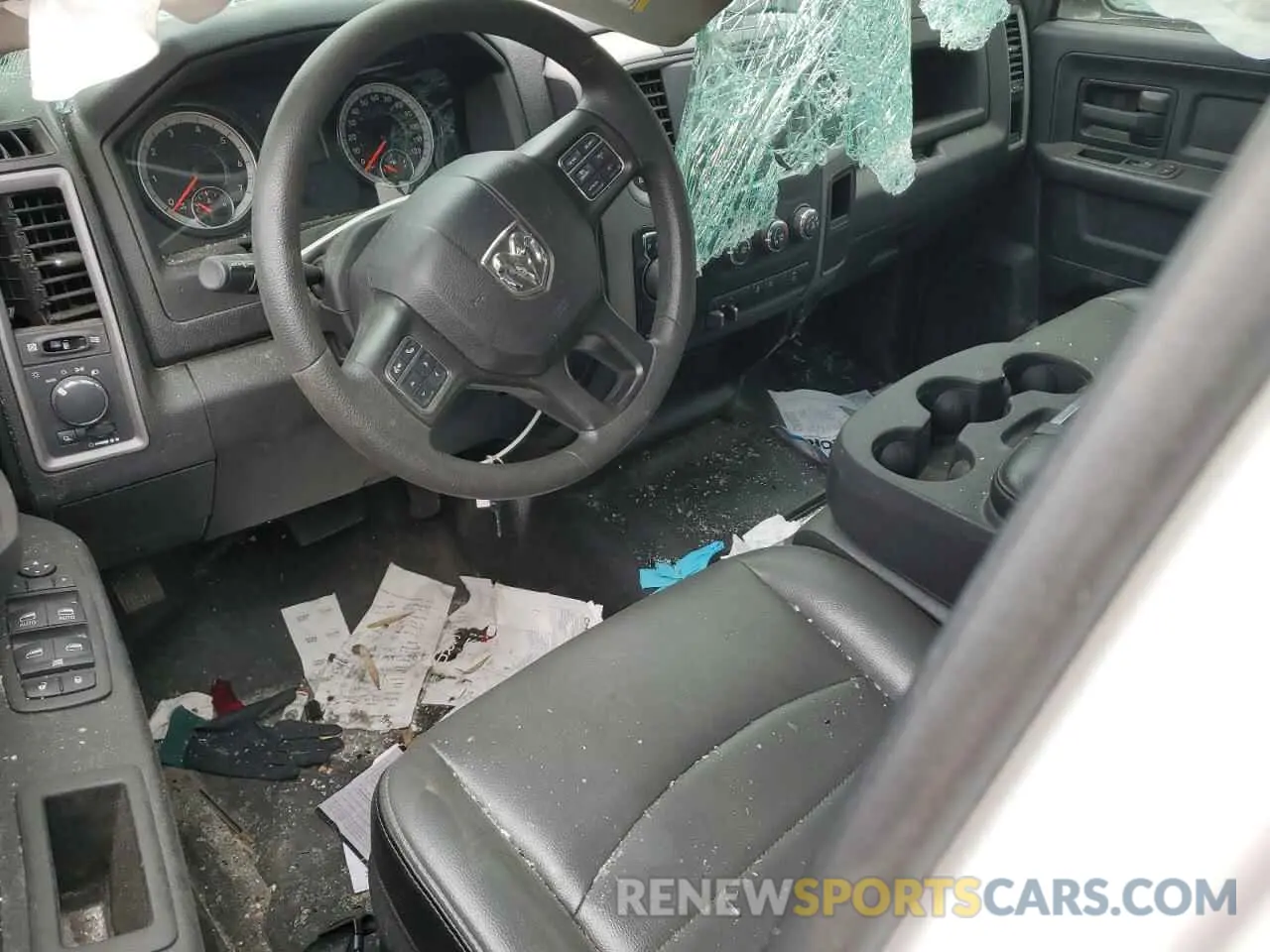 8 fotografías del automóvil dañado 1C6RR7ST1NS249844 RAM 1500 2022