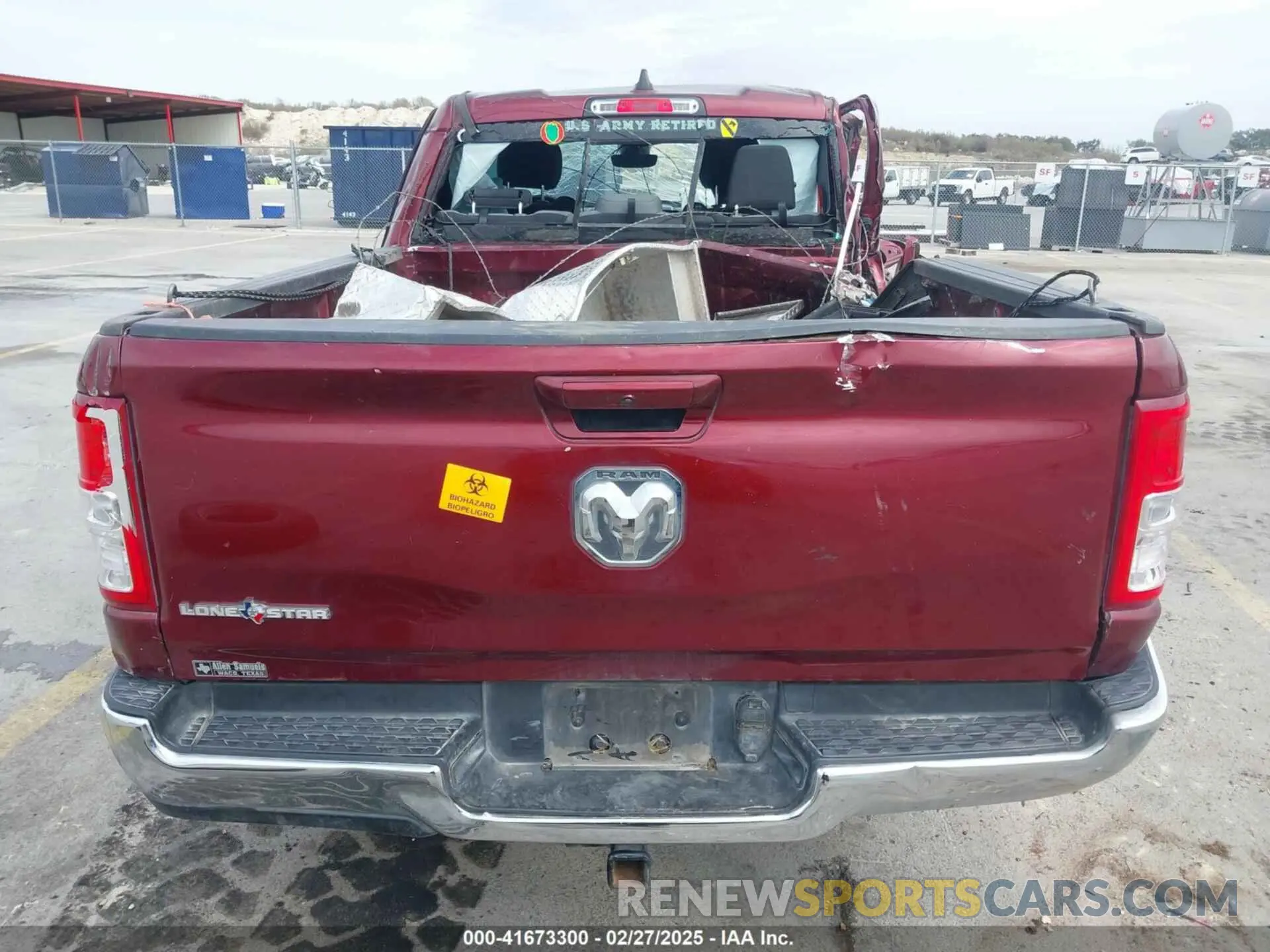 14 fotografías del automóvil dañado 1C6RREBG1NN382464 RAM 1500 2022