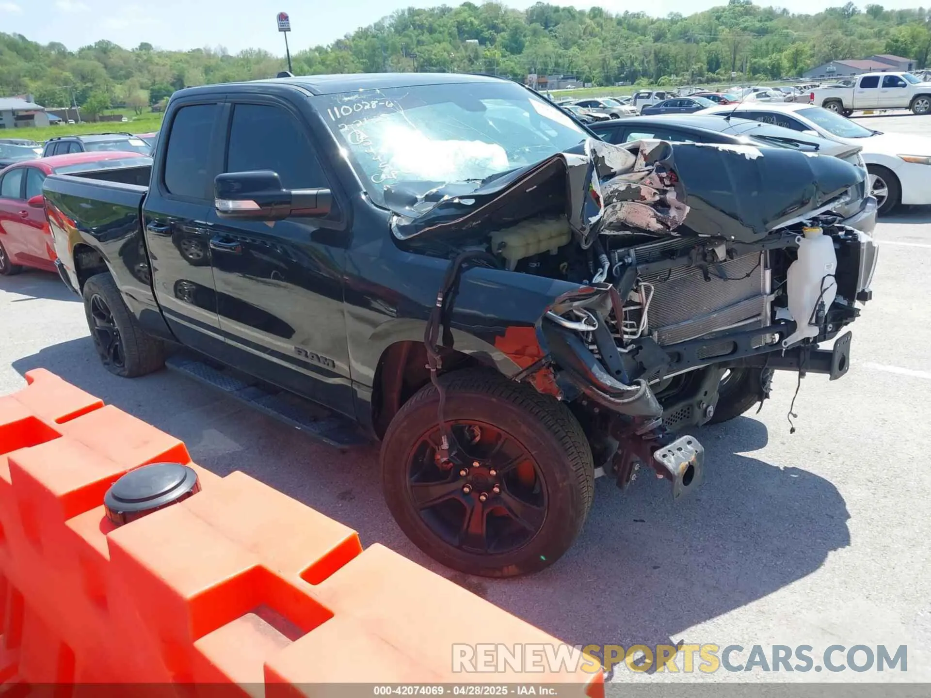 1 fotografías del automóvil dañado 1C6RREBG2NN122445 RAM 1500 2022