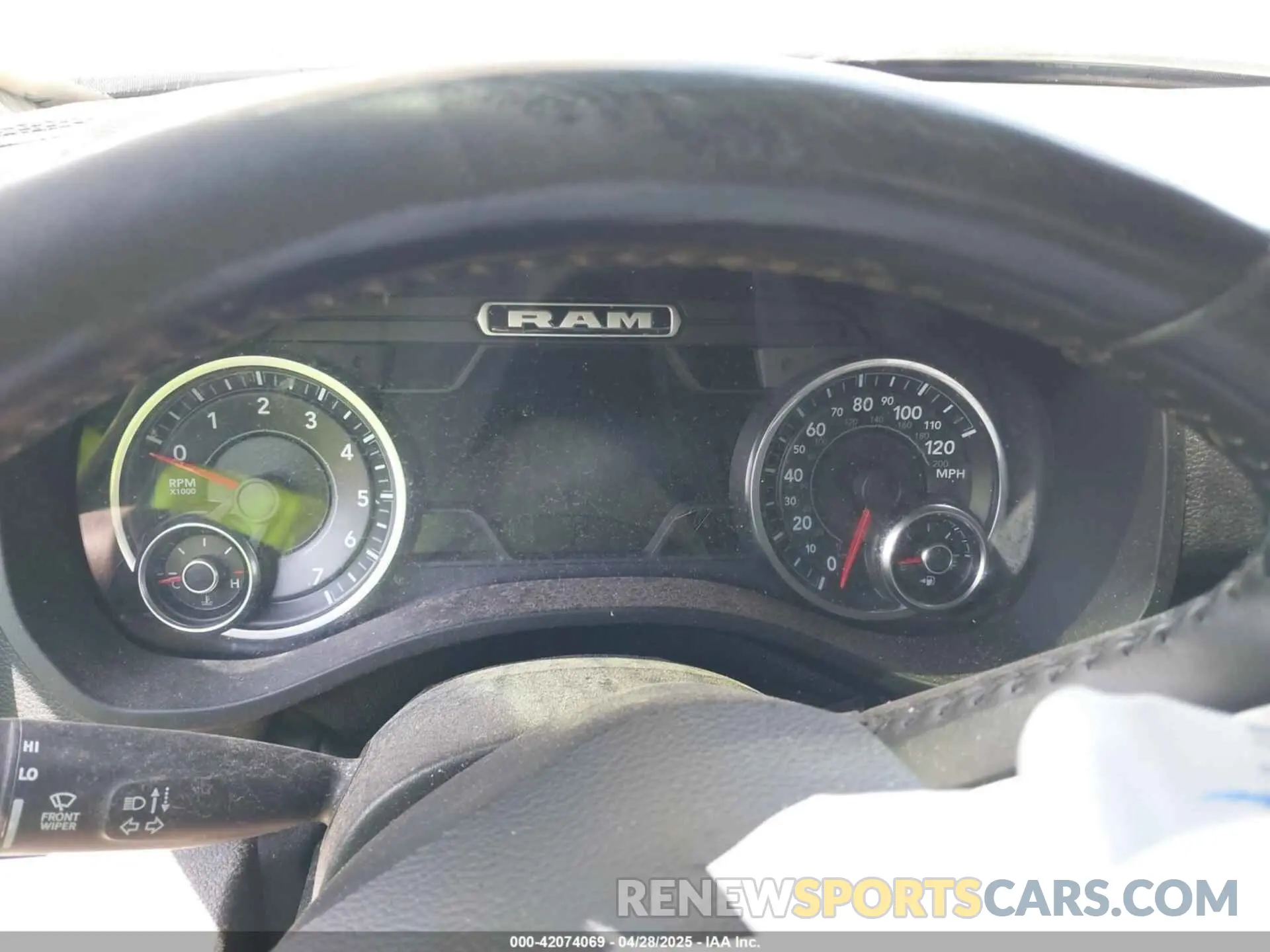 7 fotografías del automóvil dañado 1C6RREBG2NN122445 RAM 1500 2022