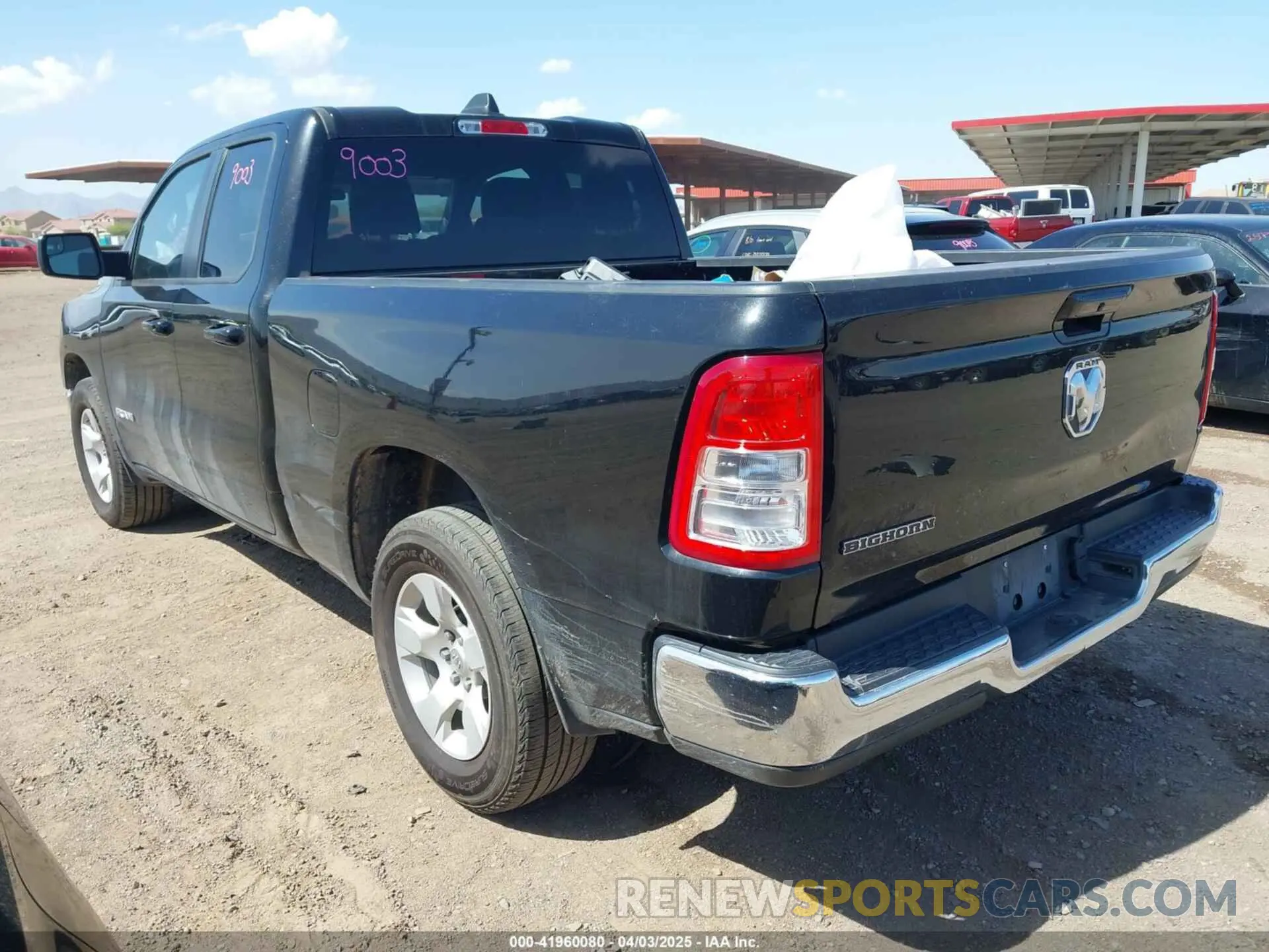 3 fotografías del automóvil dañado 1C6RREBG5NN273117 RAM 1500 2022
