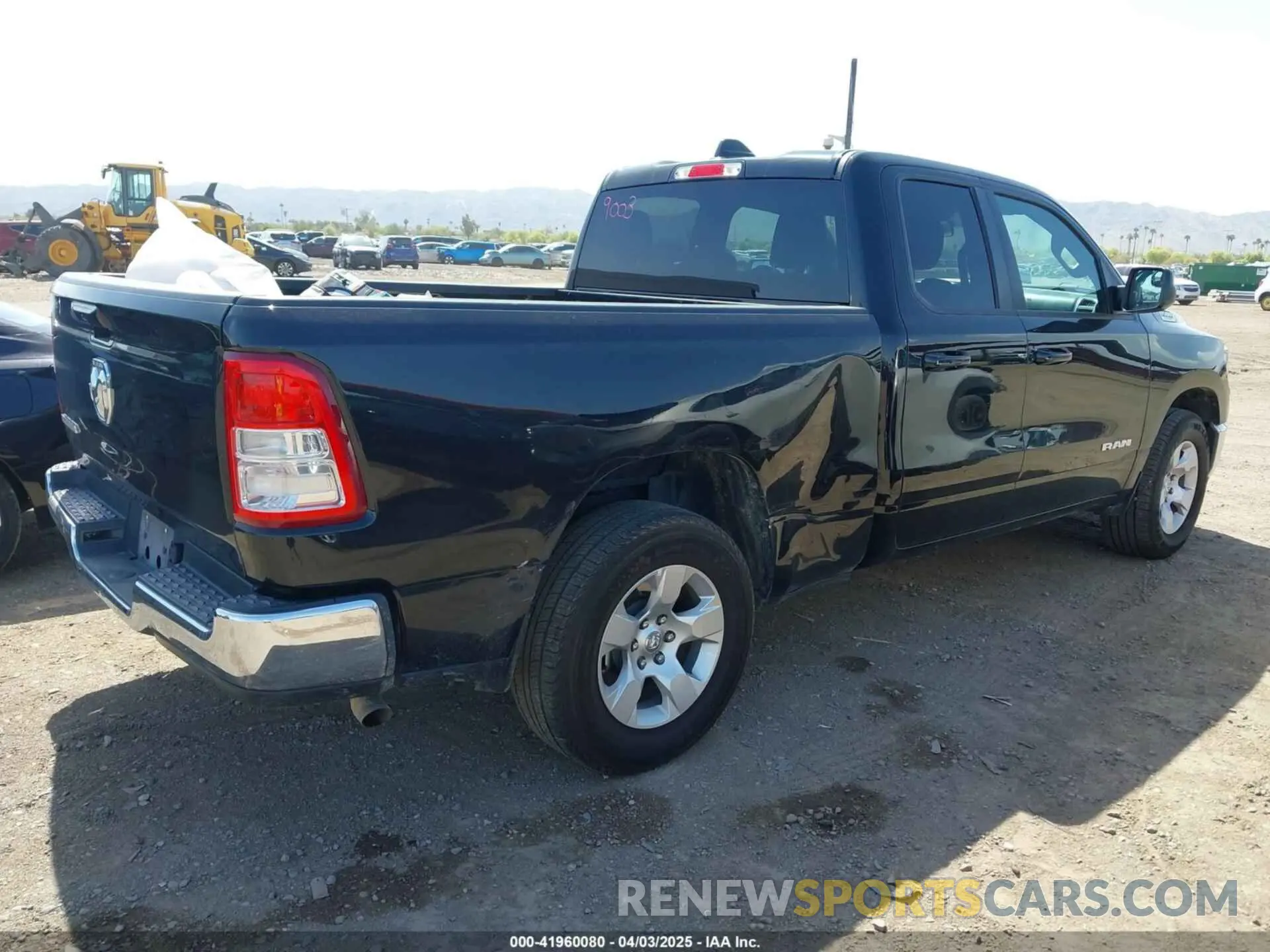 6 fotografías del automóvil dañado 1C6RREBG5NN273117 RAM 1500 2022