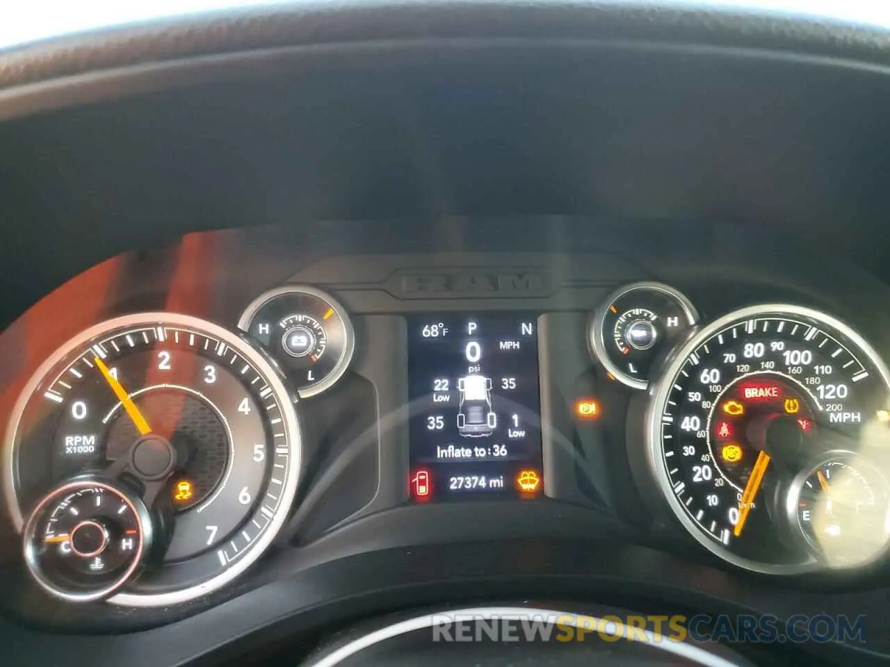 9 fotografías del automóvil dañado 1C6RREBG7NN398152 RAM 1500 2022