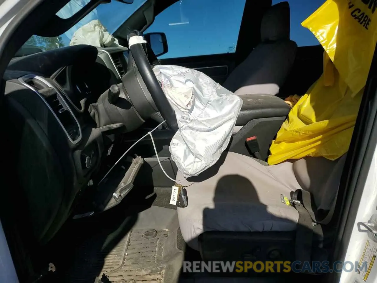 7 fotografías del automóvil dañado 1C6RREBT5NN389642 RAM 1500 2022