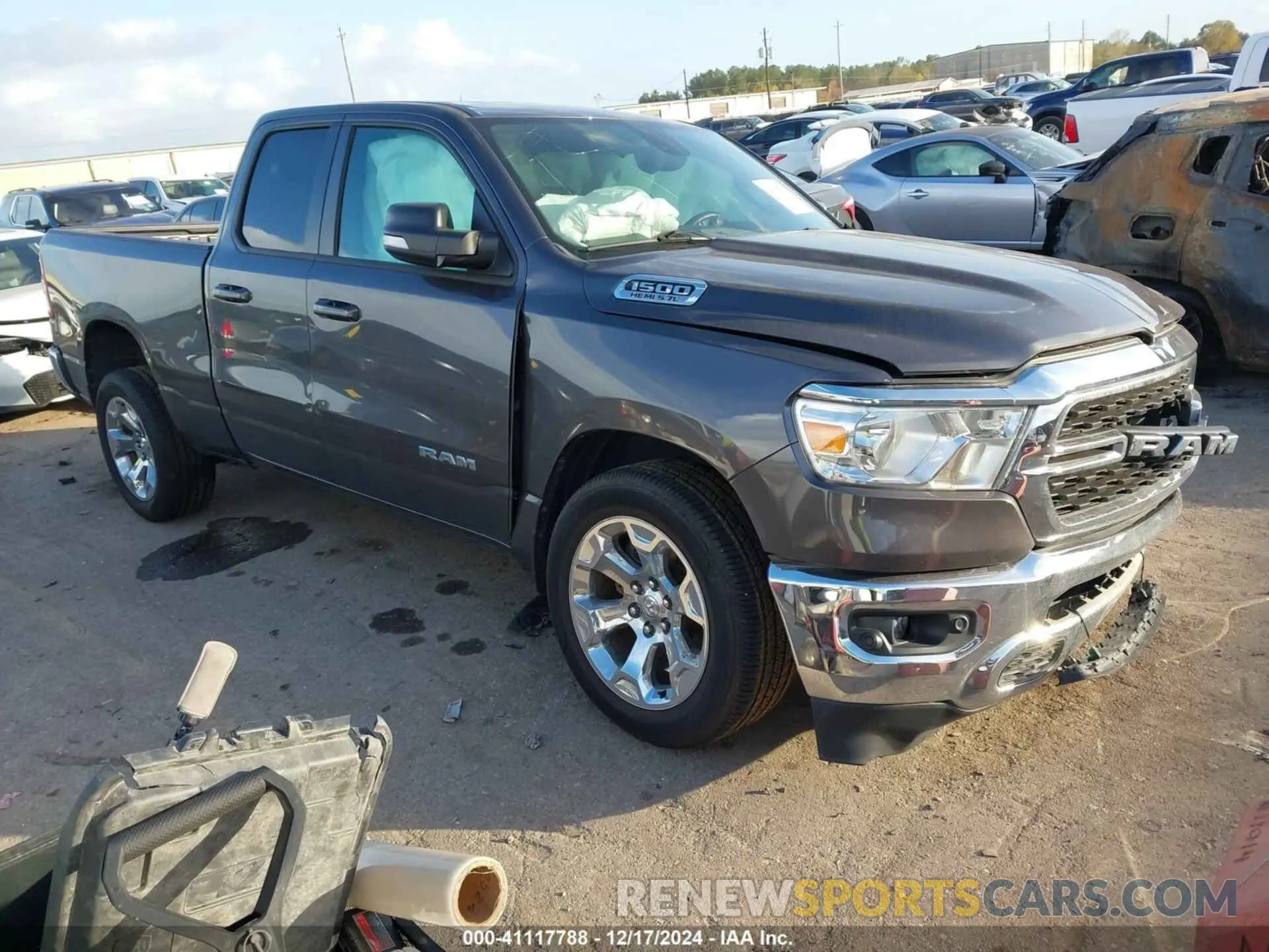 1 fotografías del automóvil dañado 1C6RREBTXNN152855 RAM 1500 2022